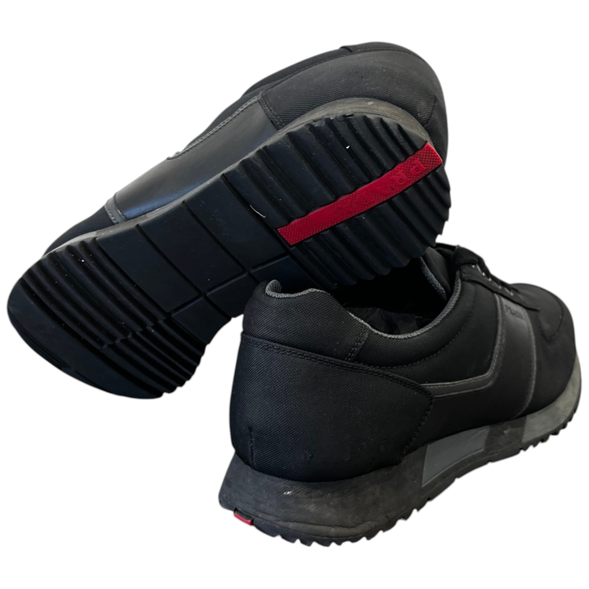 Men's Linea Rossa Low Trainers Black Size EU 42 / UK 8