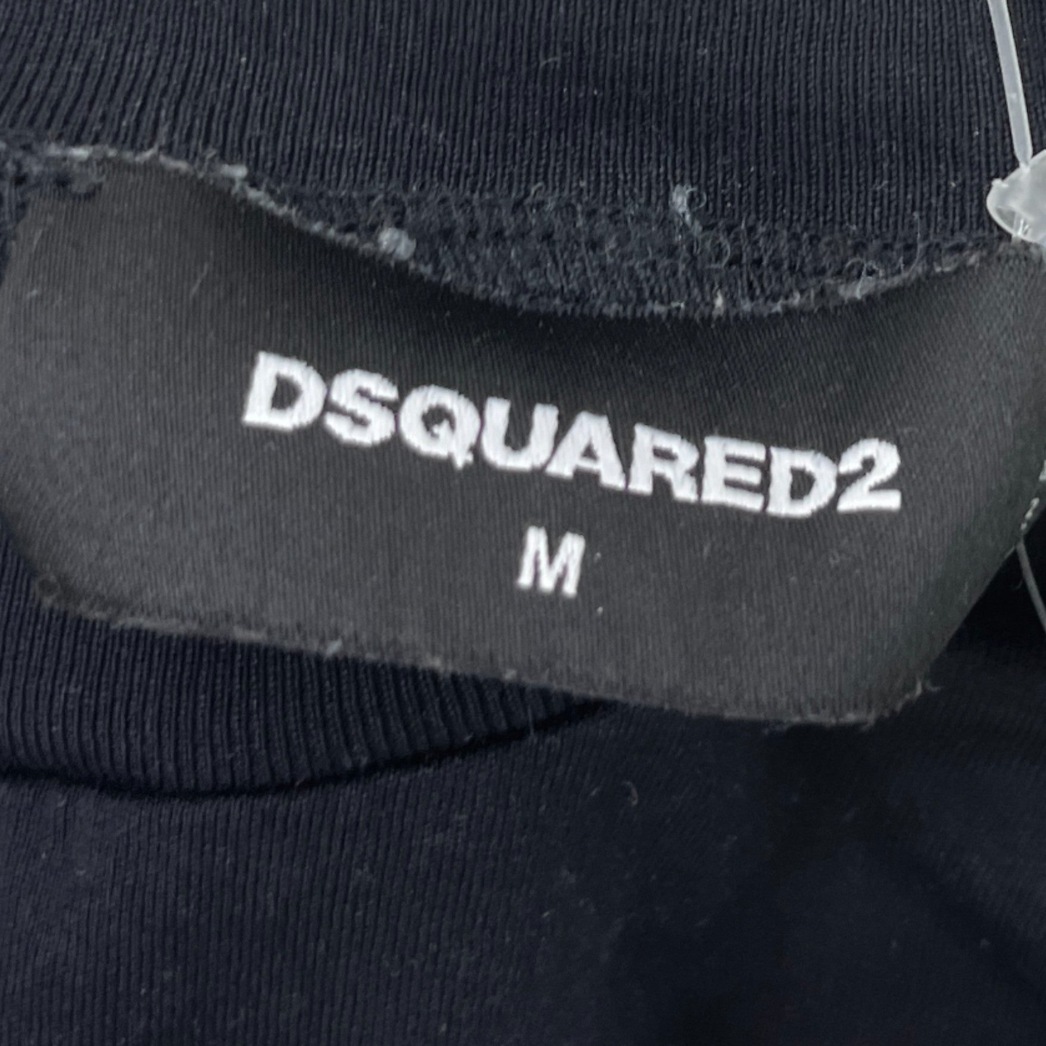 Men's Logo Print T-Shirt Black Size M