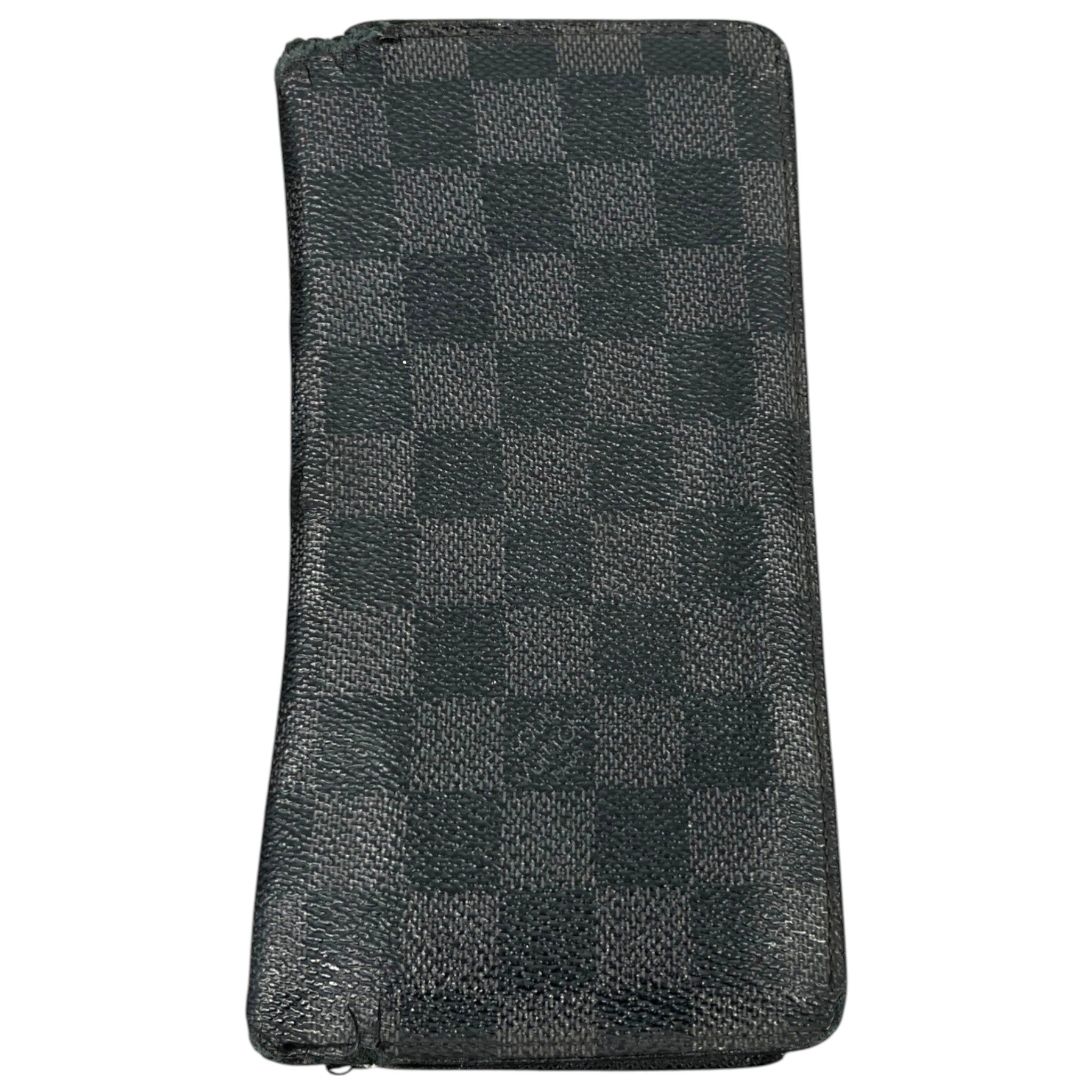 Men's Damier Graphite Brazza Wallet Black