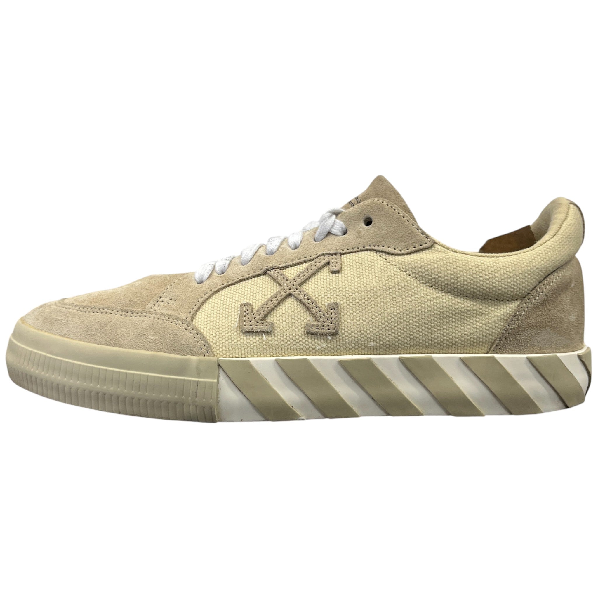 Men's Vulcanized Low Trainers Beige Size EU 43 / UK 9
