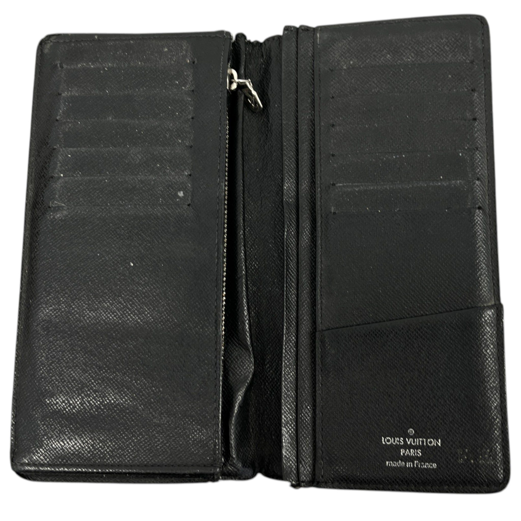 Men's Damier Graphite Brazza Wallet Black