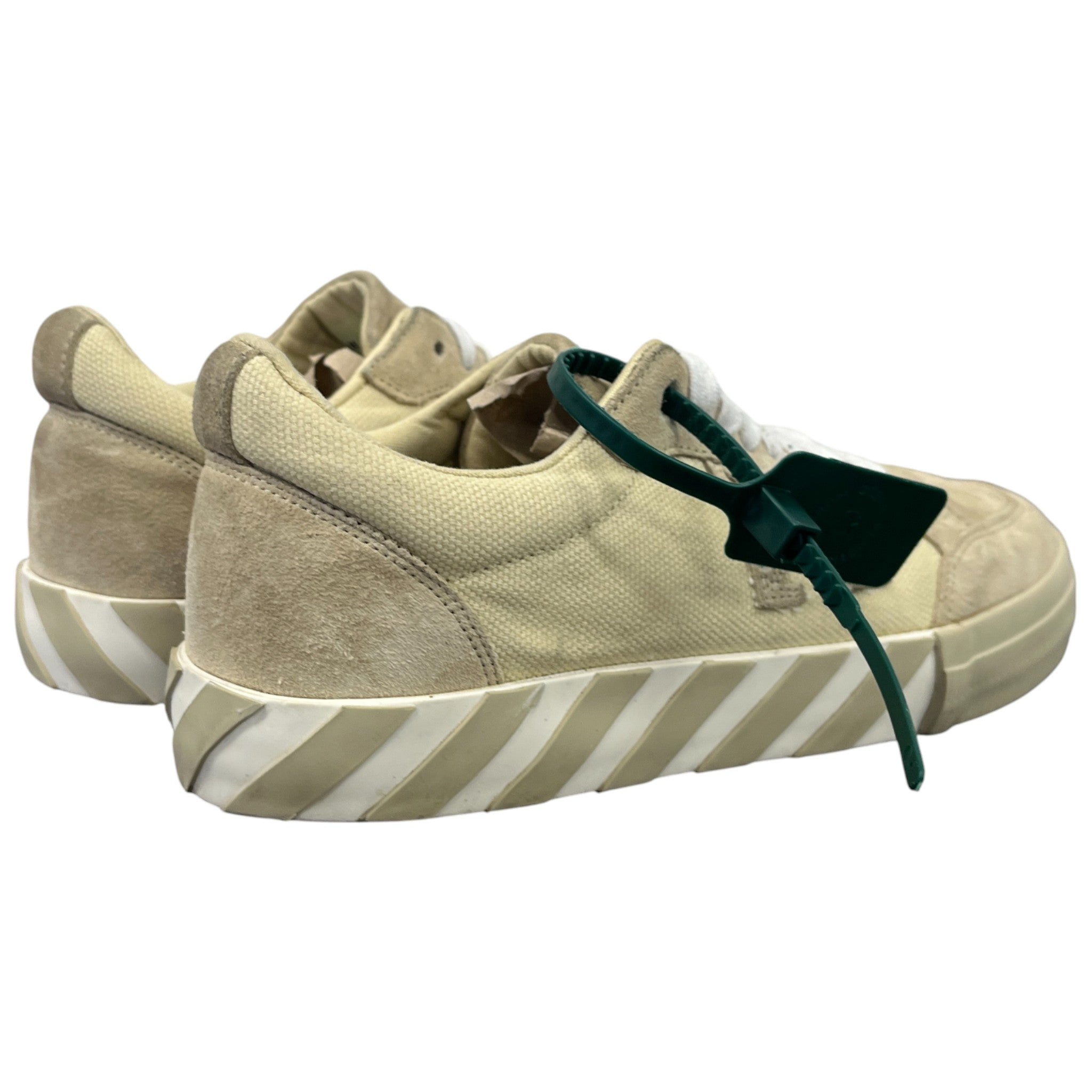 Men's Vulcanized Low Trainers Beige Size EU 43 / UK 9