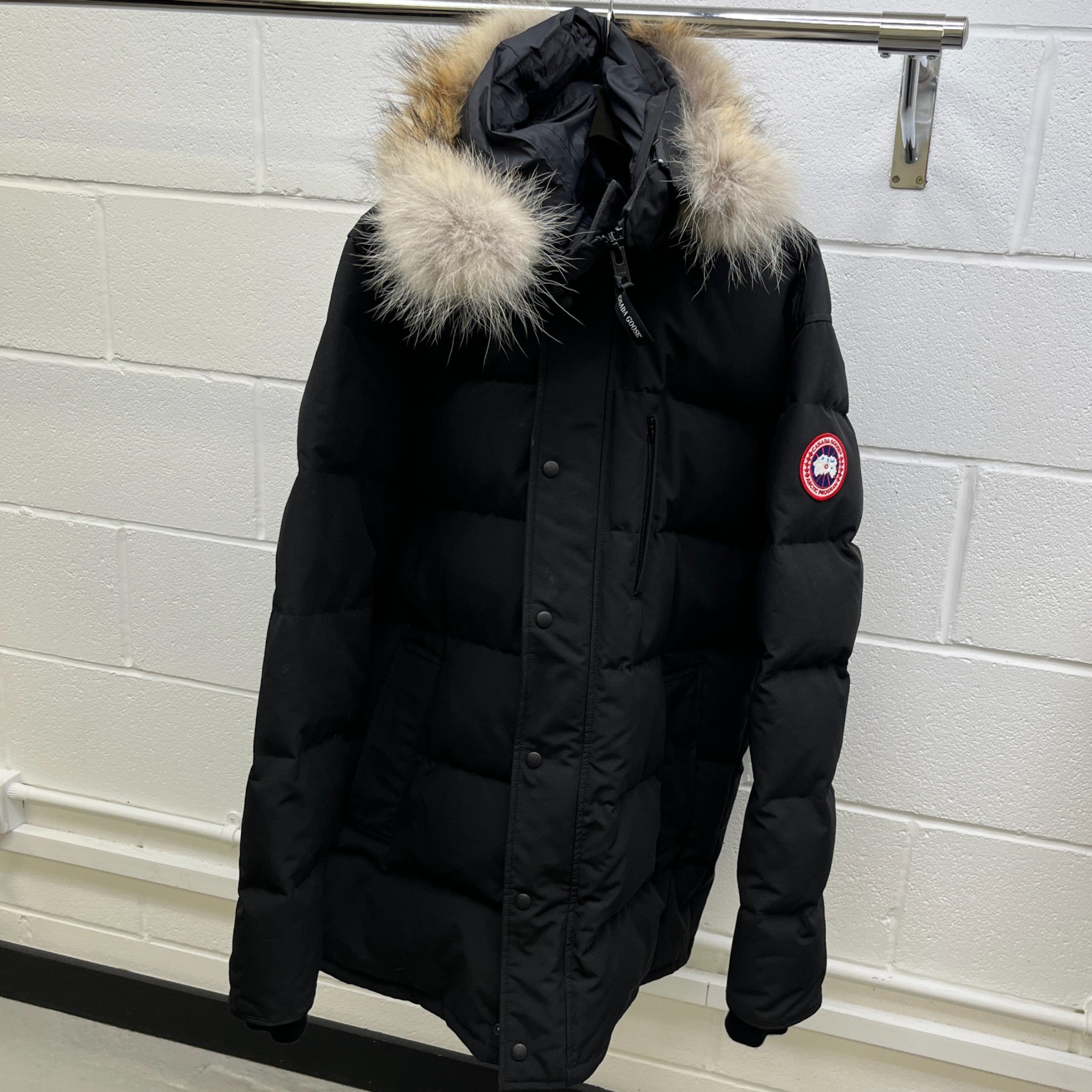 Men's Carson Down Jacket Black Size XL