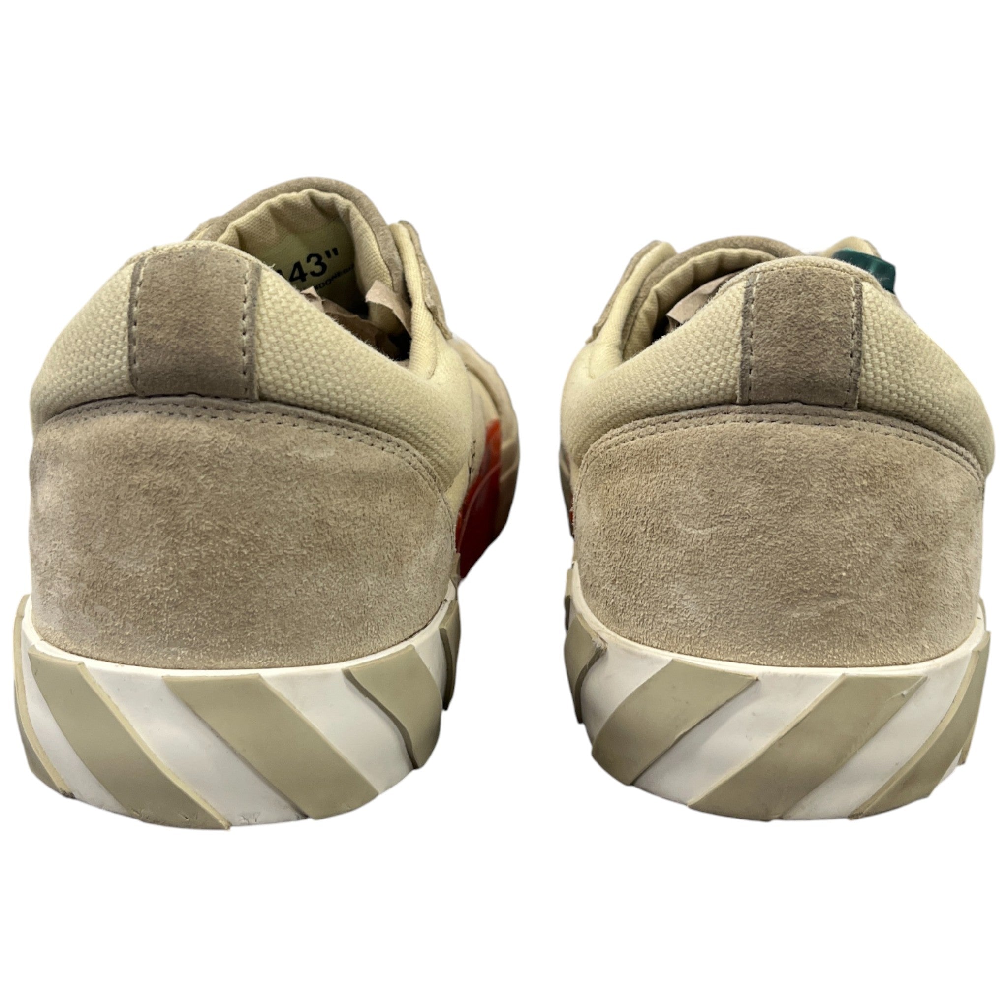 Men's Vulcanized Low Trainers Beige Size EU 43 / UK 9