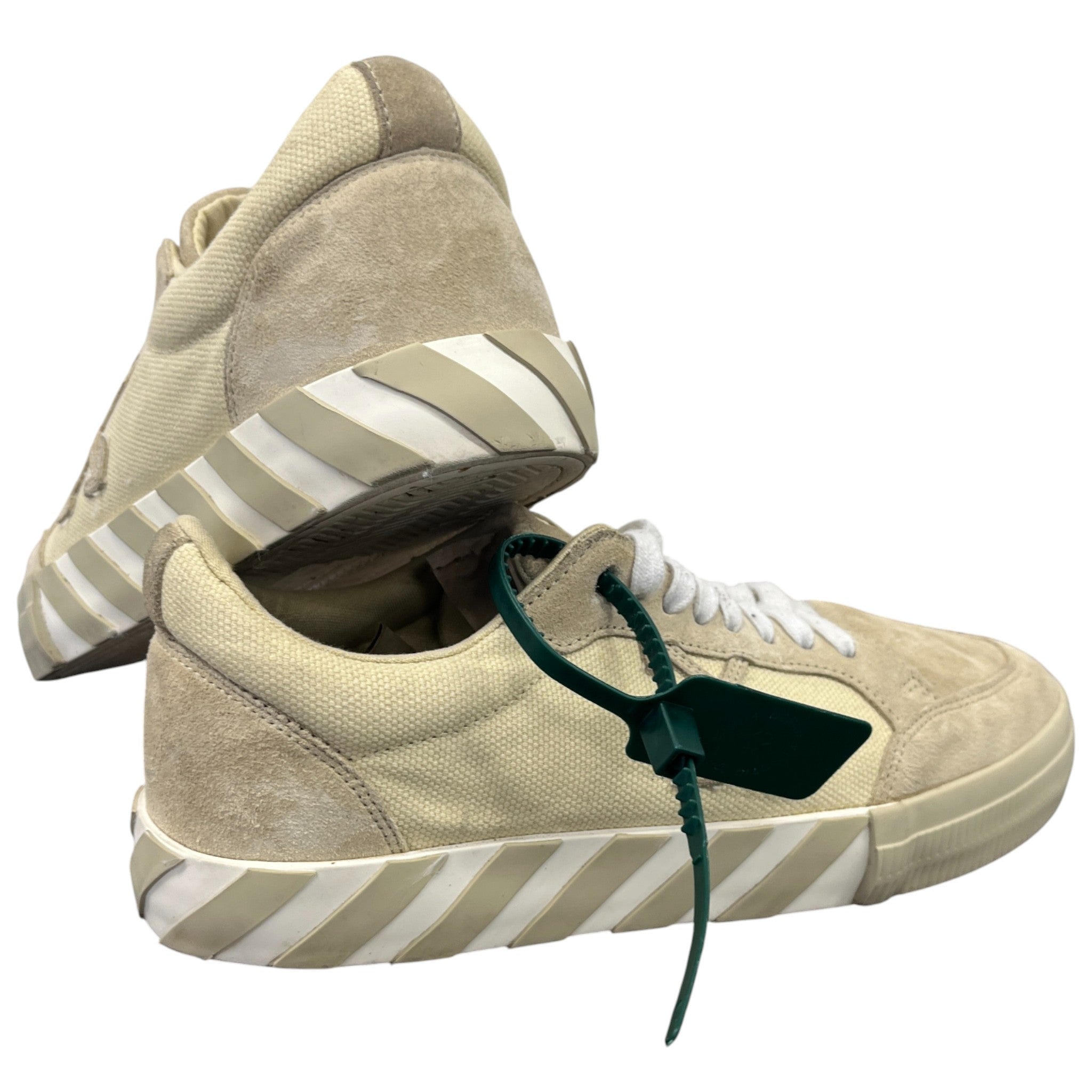 Men's Vulcanized Low Trainers Beige Size EU 43 / UK 9