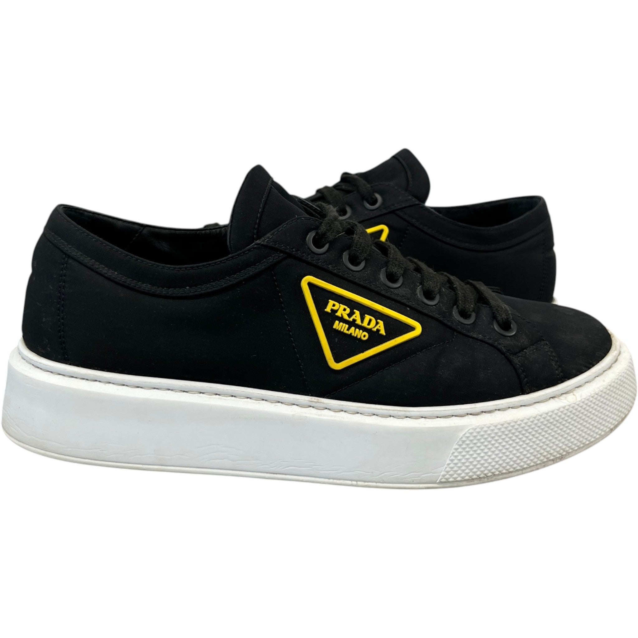 Men's Nylon Gabardine Wheel Low Trainers Black Size EU 43 / UK 9