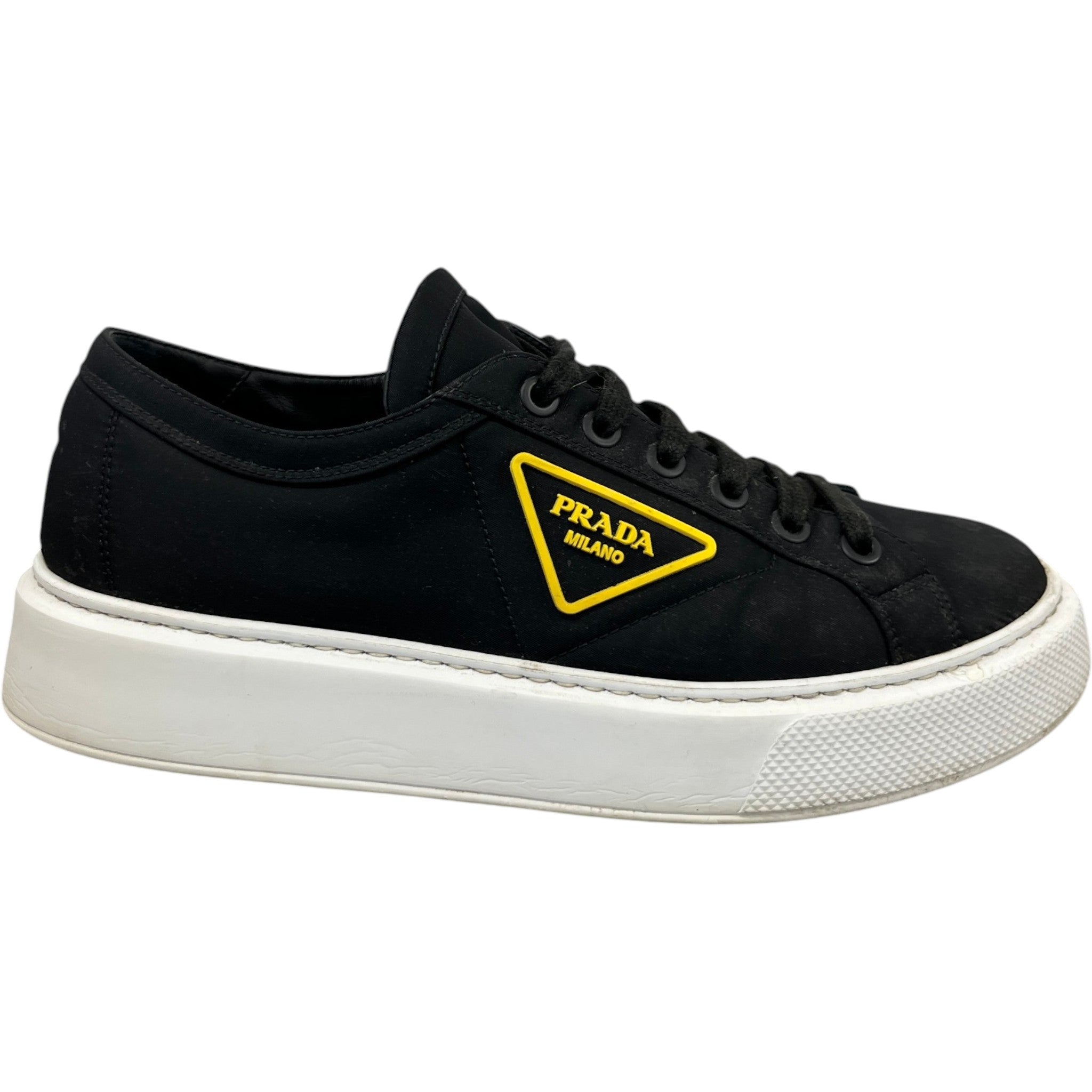 Men's Nylon Gabardine Wheel Low Trainers Black Size EU 43 / UK 9