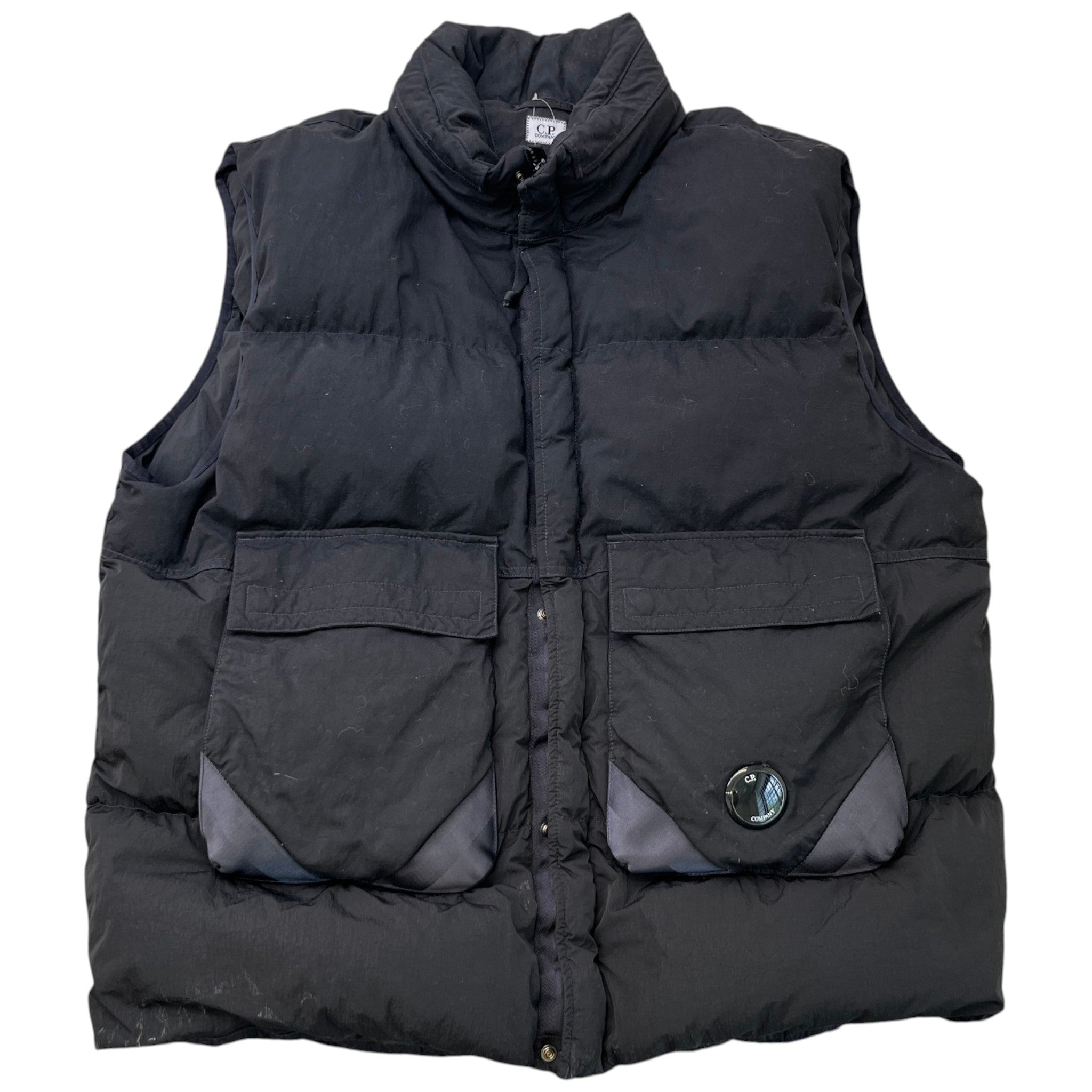 Men's Eco Chrome R Gilet Black Size IT 56 / XXXL