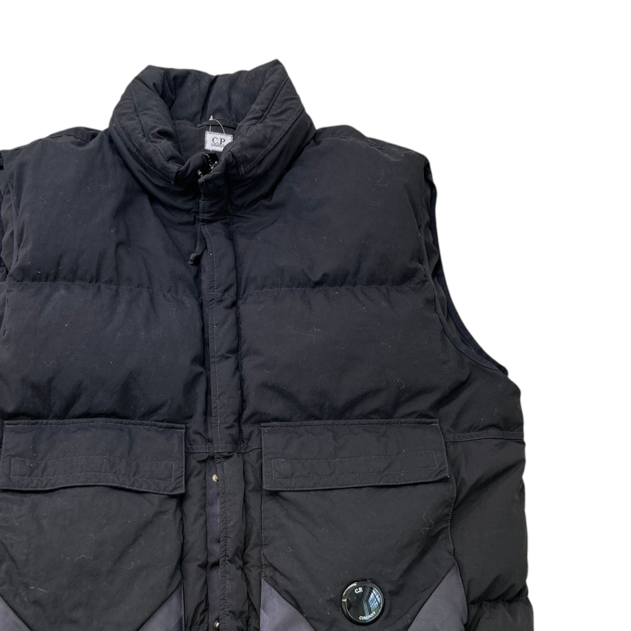Men's Eco Chrome R Gilet Black Size IT 56 / XXXL