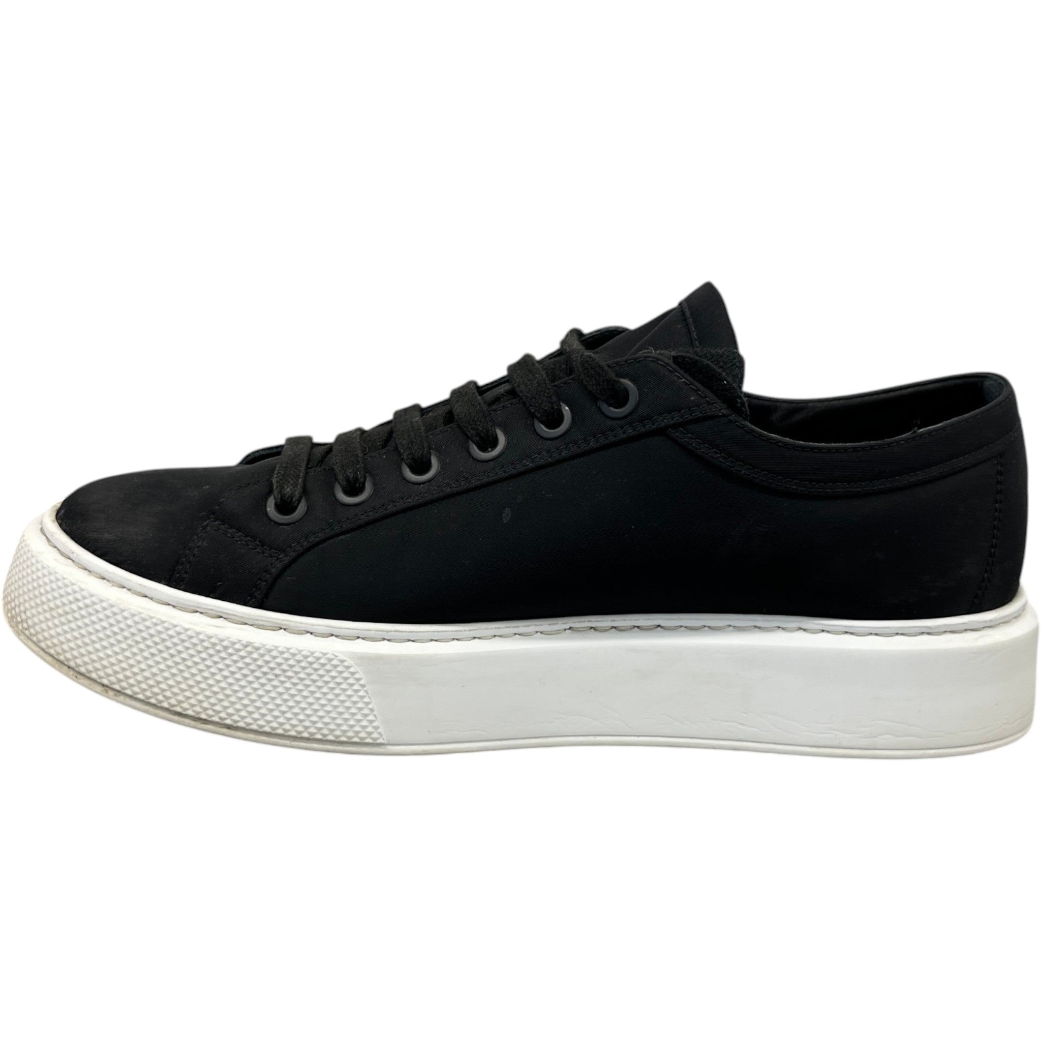 Men's Nylon Gabardine Wheel Low Trainers Black Size EU 43 / UK 9