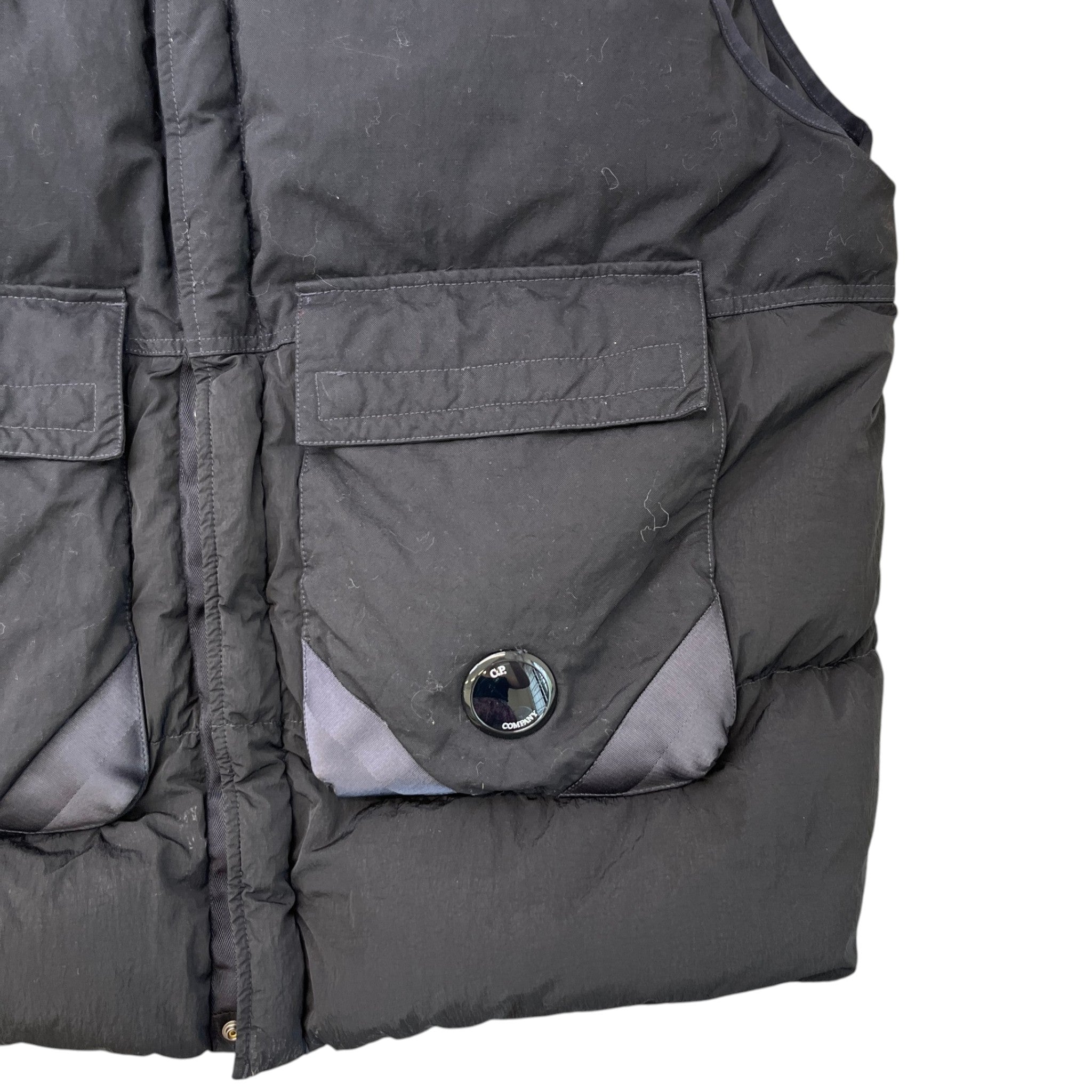 Men's Eco Chrome R Gilet Black Size IT 56 / XXXL