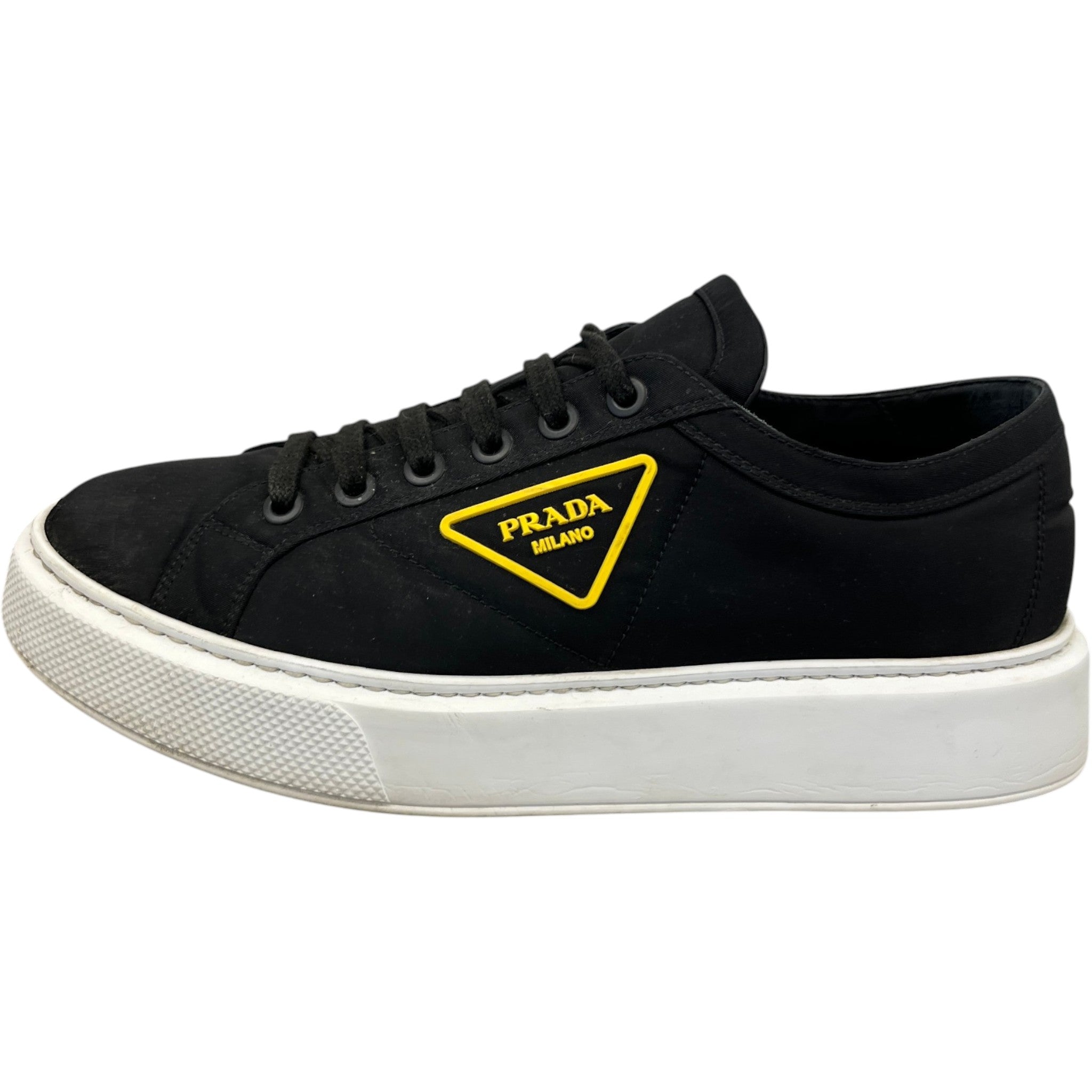 Men's Nylon Gabardine Wheel Low Trainers Black Size EU 43 / UK 9