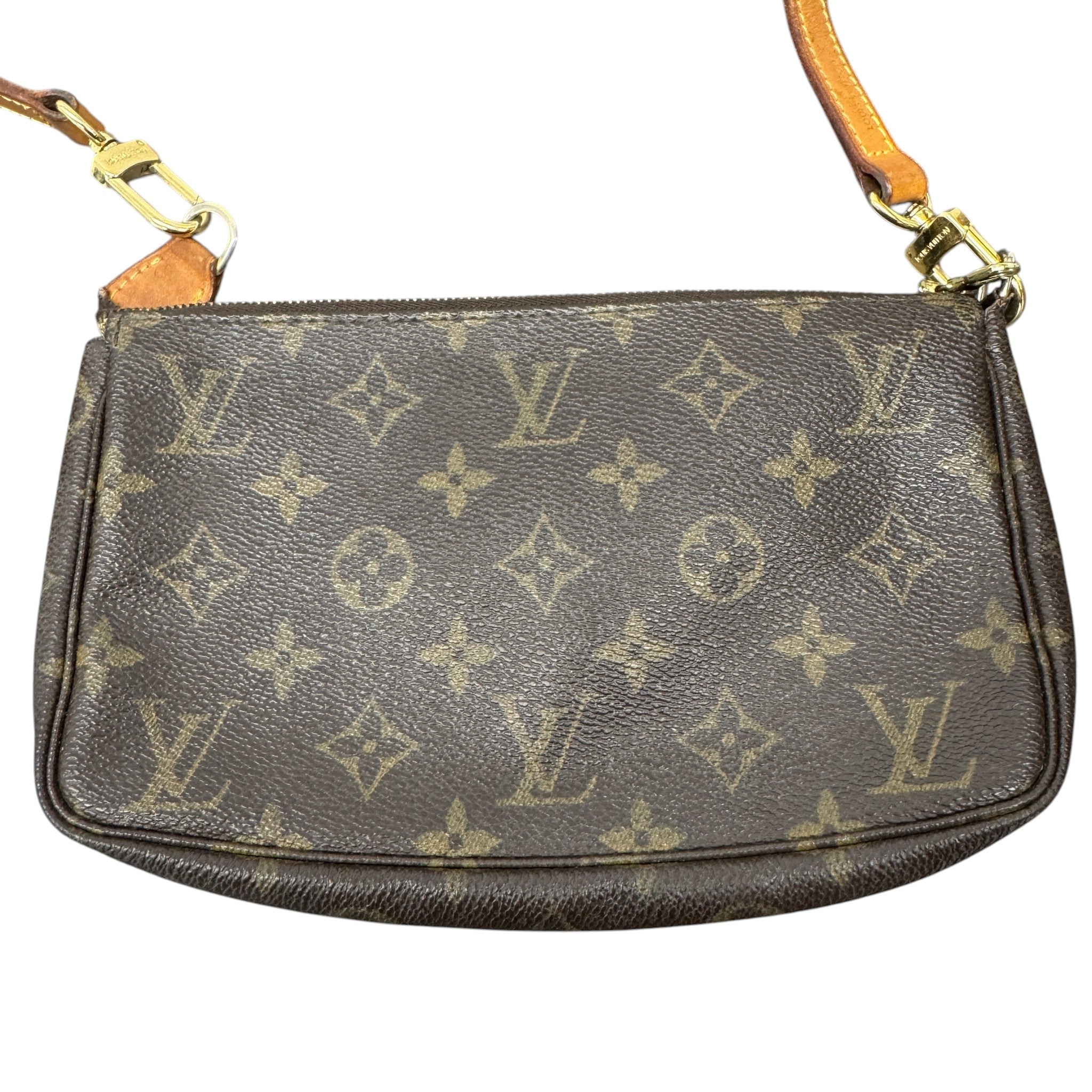 Women's Pochette Accessories Monogram Bag Brown