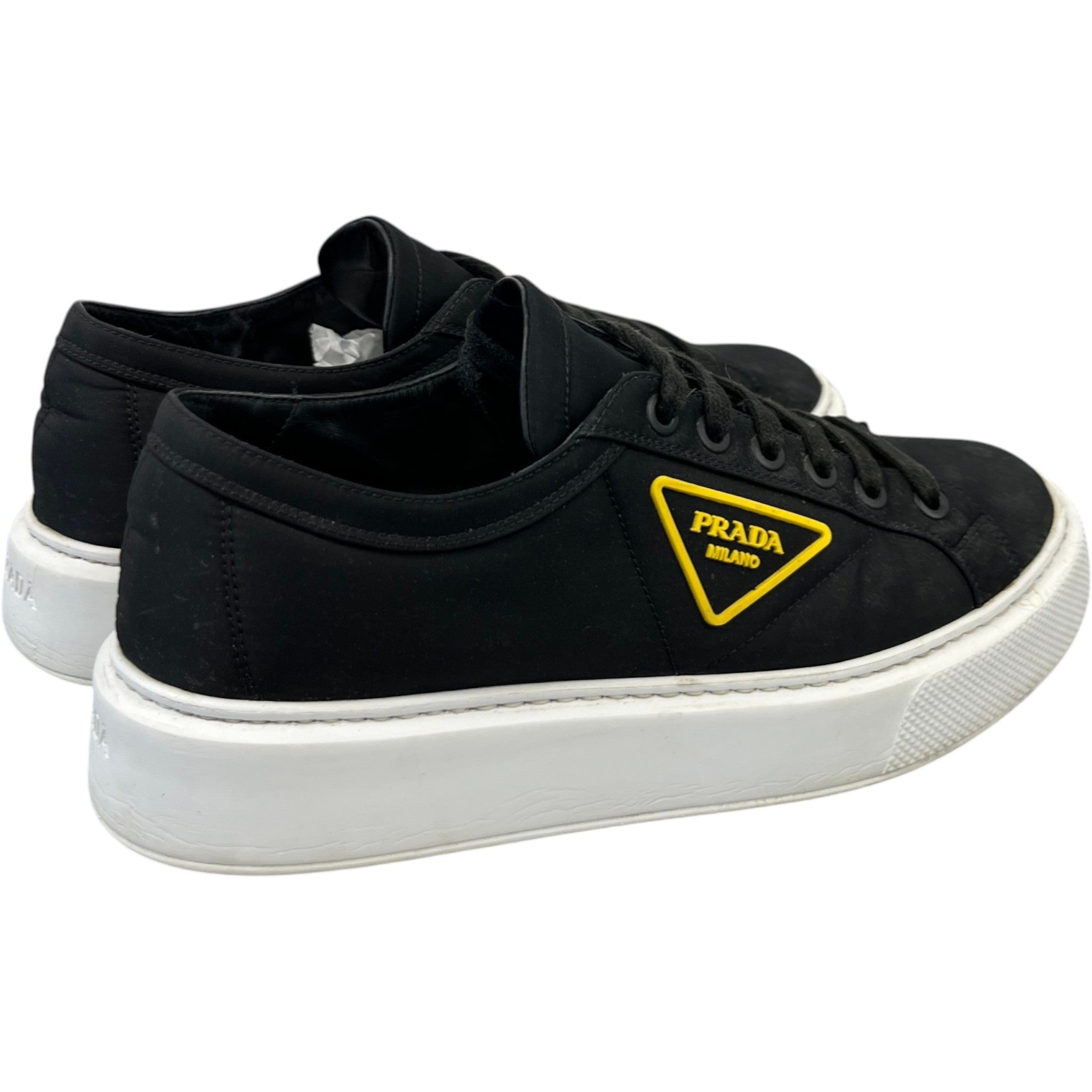 Men's Nylon Gabardine Wheel Low Trainers Black Size EU 43 / UK 9