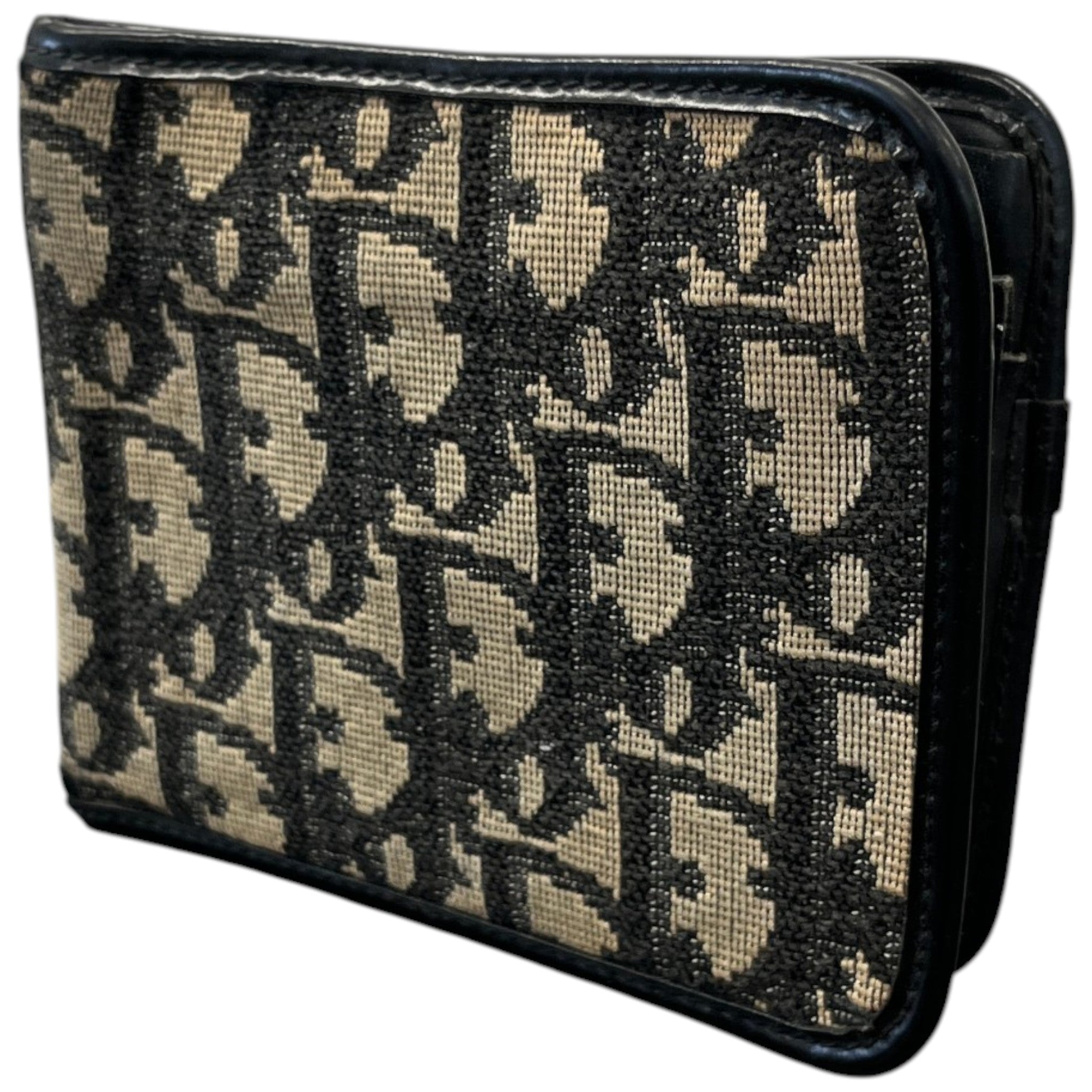 Men's Oblique Bifold Wallet Black