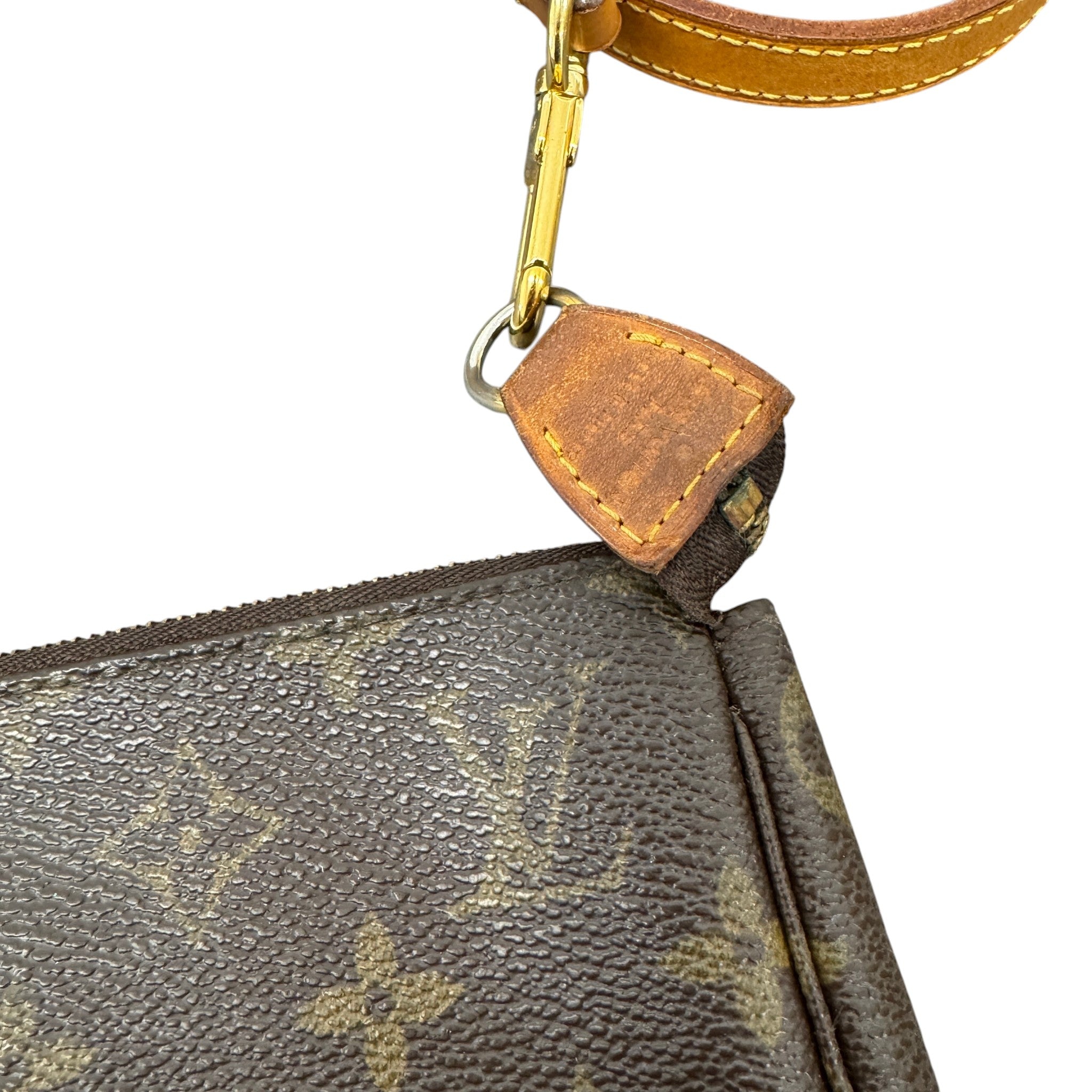 Women's Pochette Accessories Monogram Bag Brown