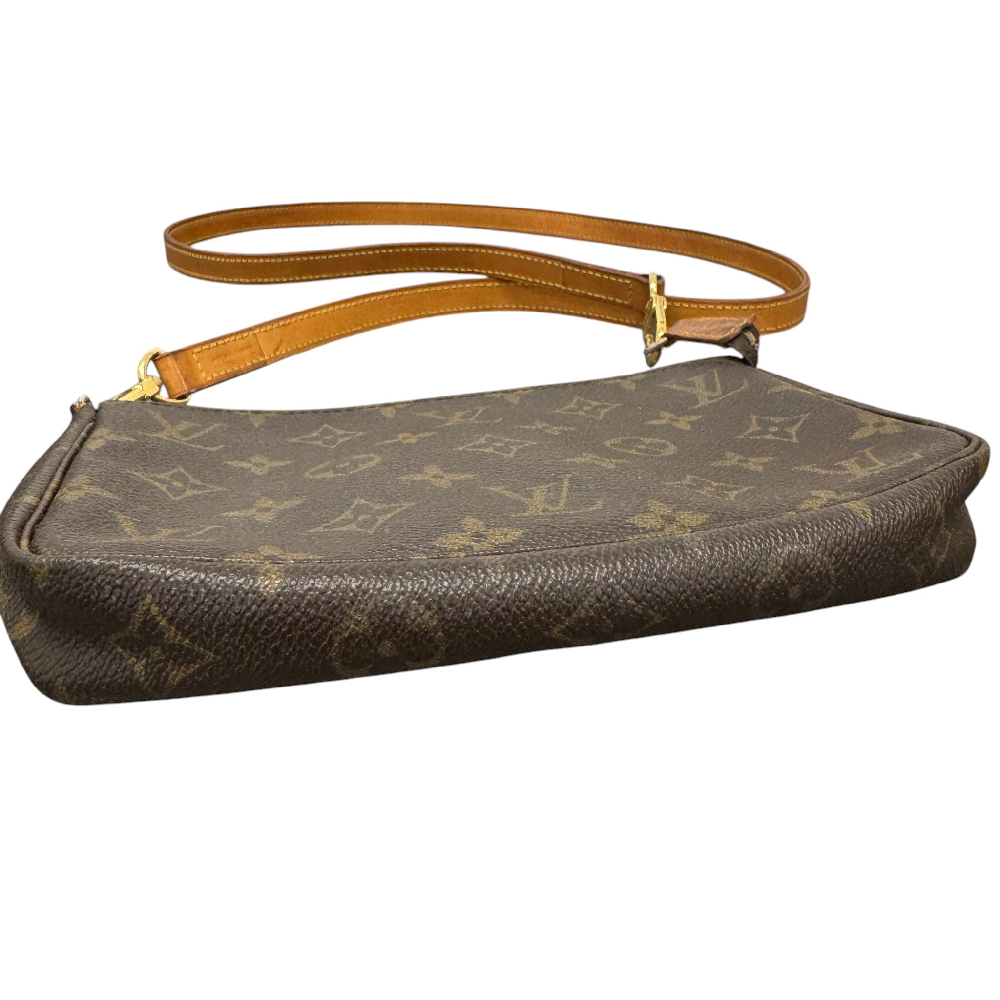 Women's Pochette Accessories Monogram Bag Brown
