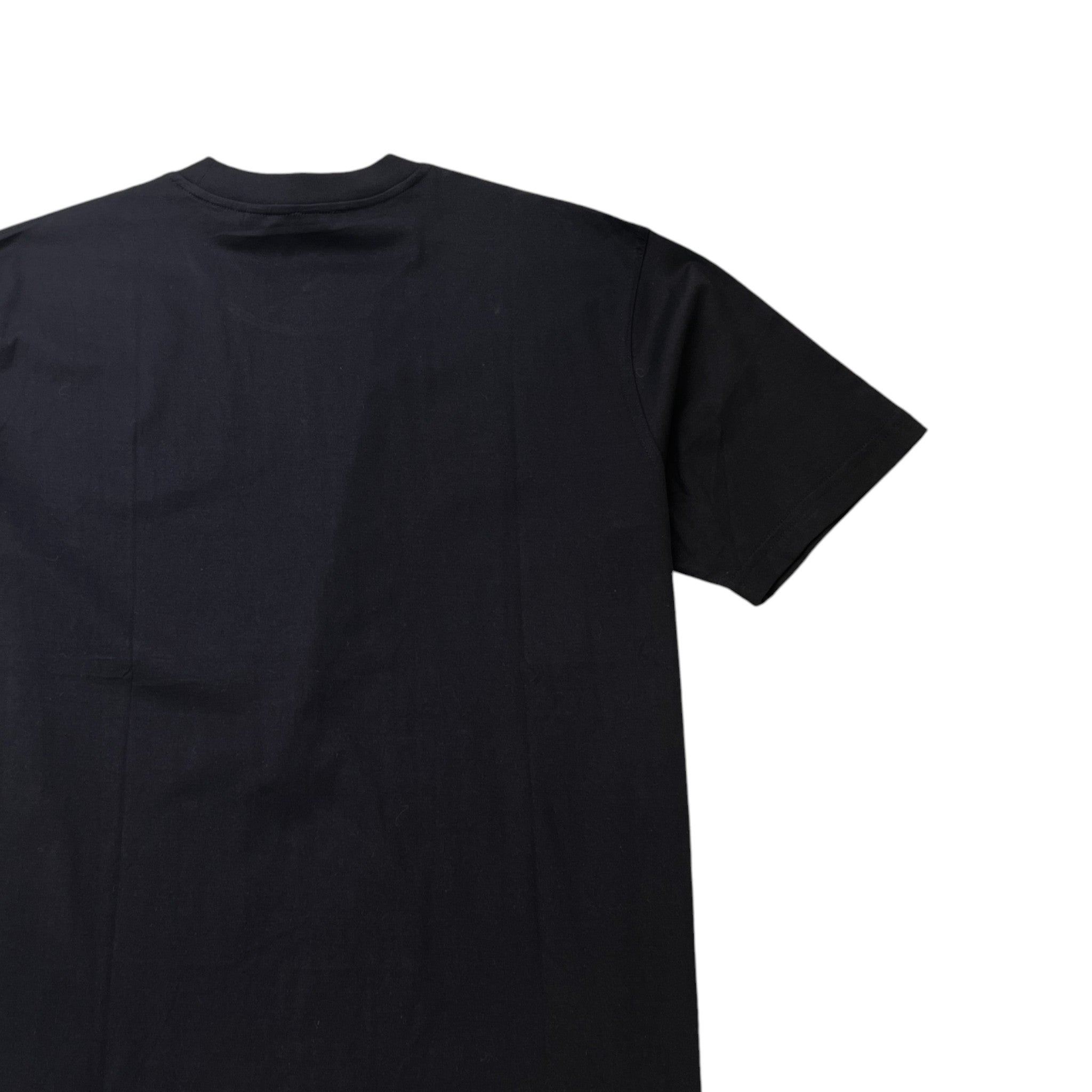 Men's Logo Print T-Shirt Black Size XL