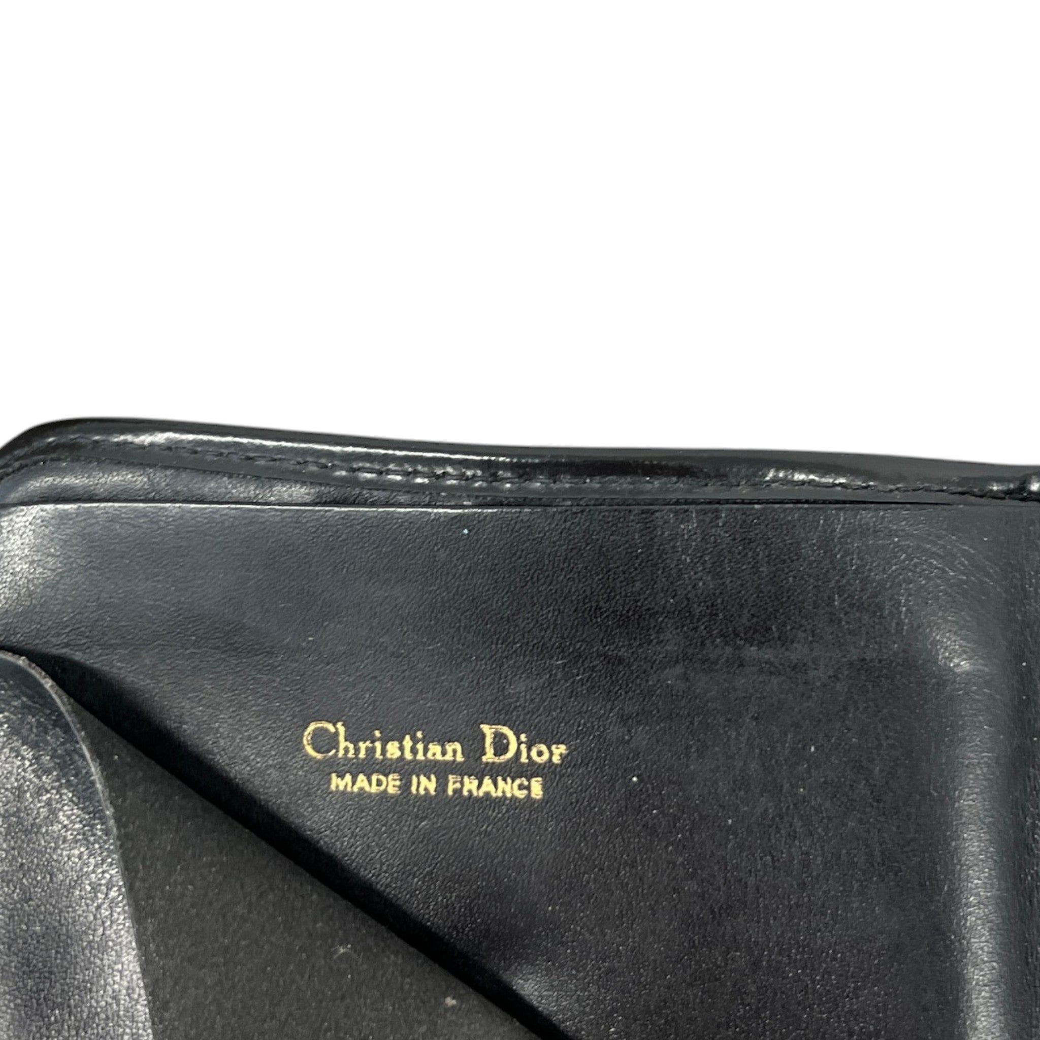 Men's Oblique Bifold Wallet Black