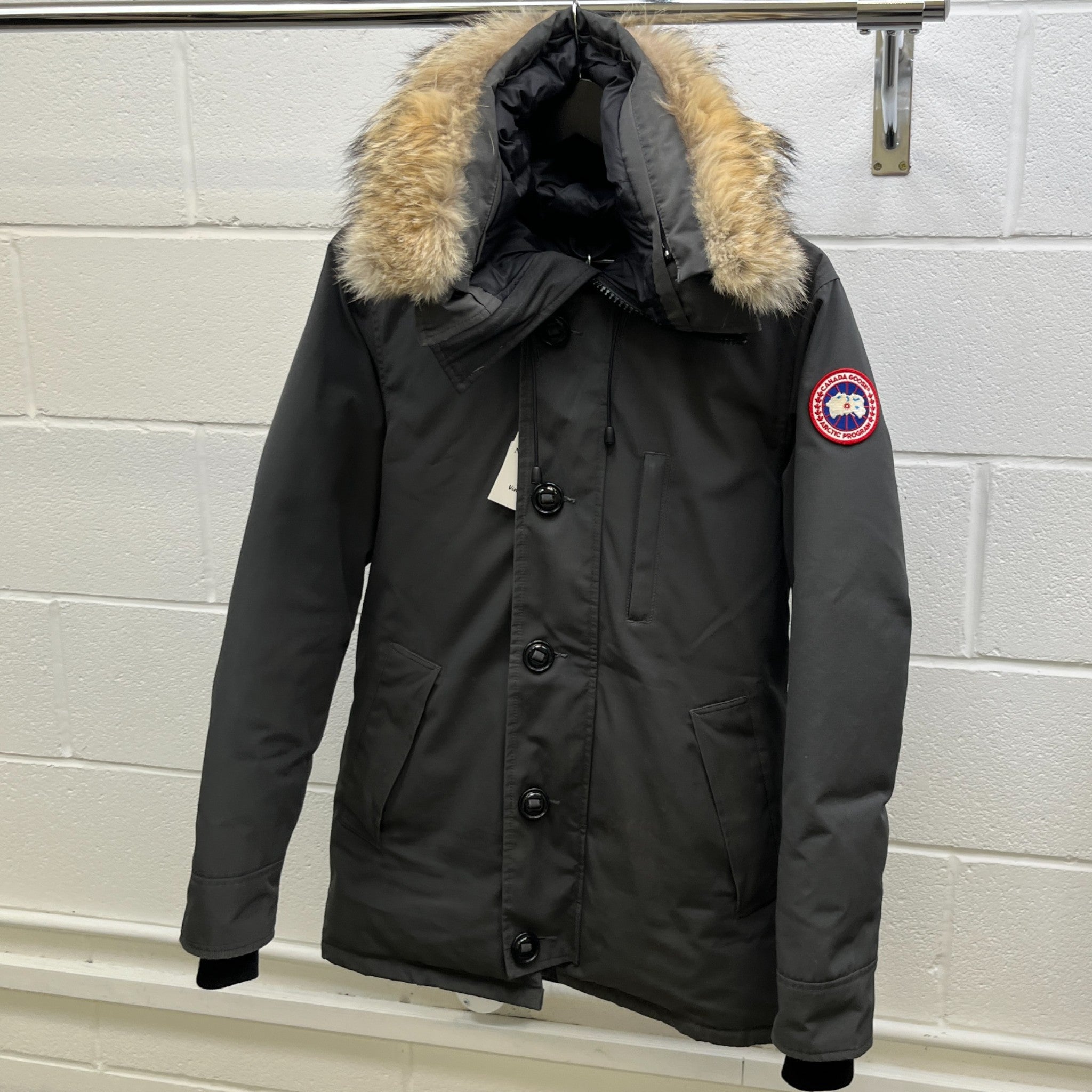 Men's Chateau Down Jacket Grey Size XS