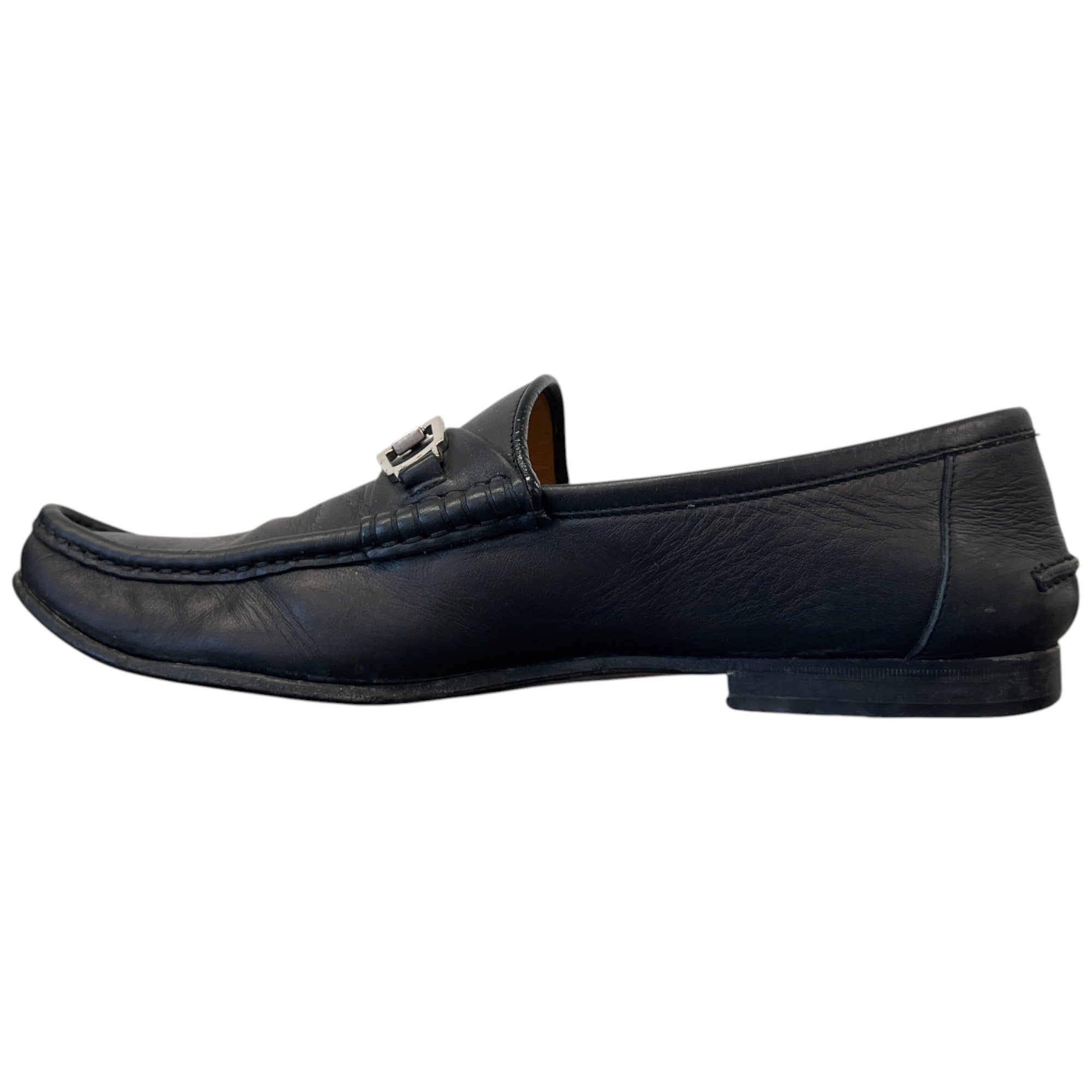 Men's Horsebit Leather Loafers Brown Size EU 41 / UK 7