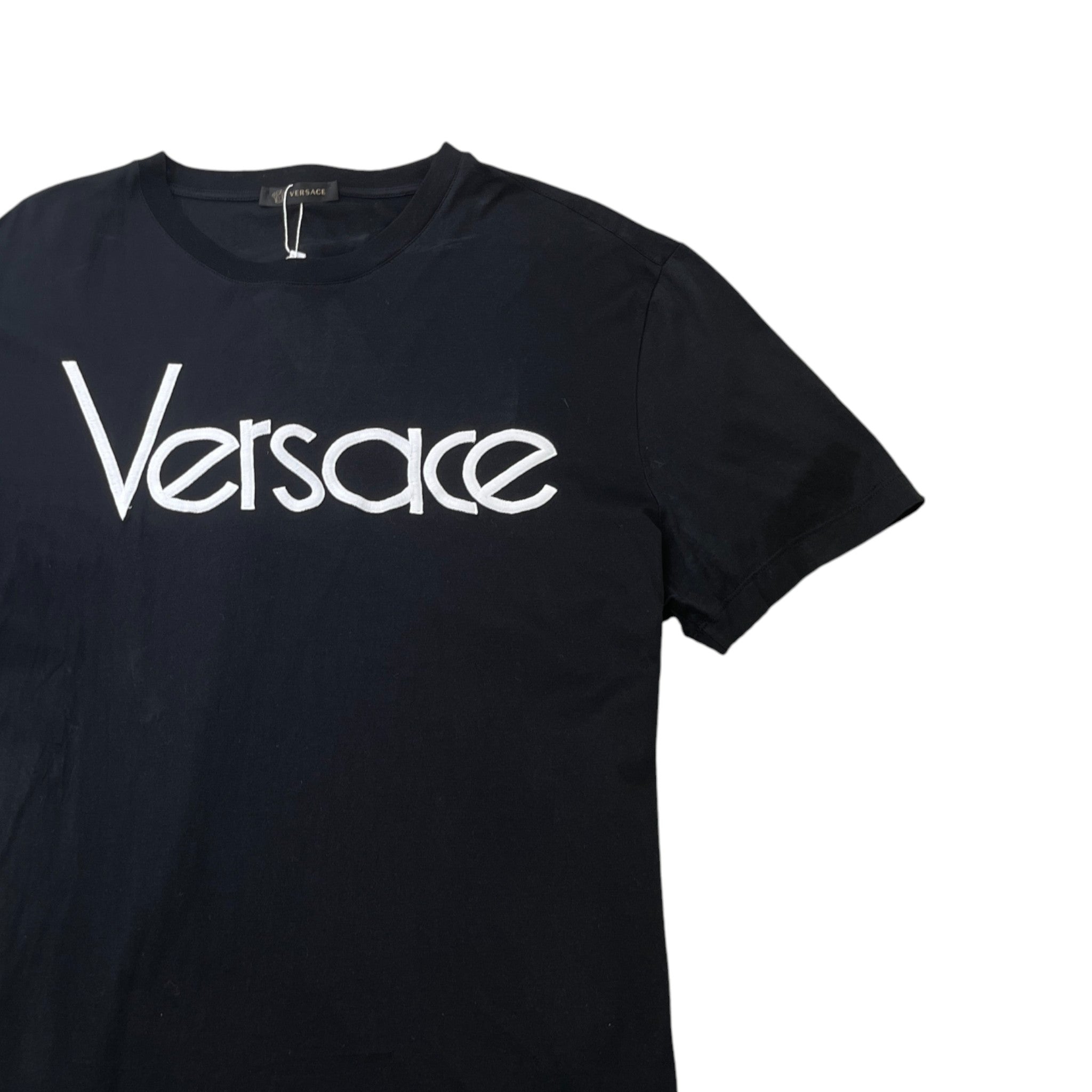 Men's Logo Print T-Shirt Black Size M