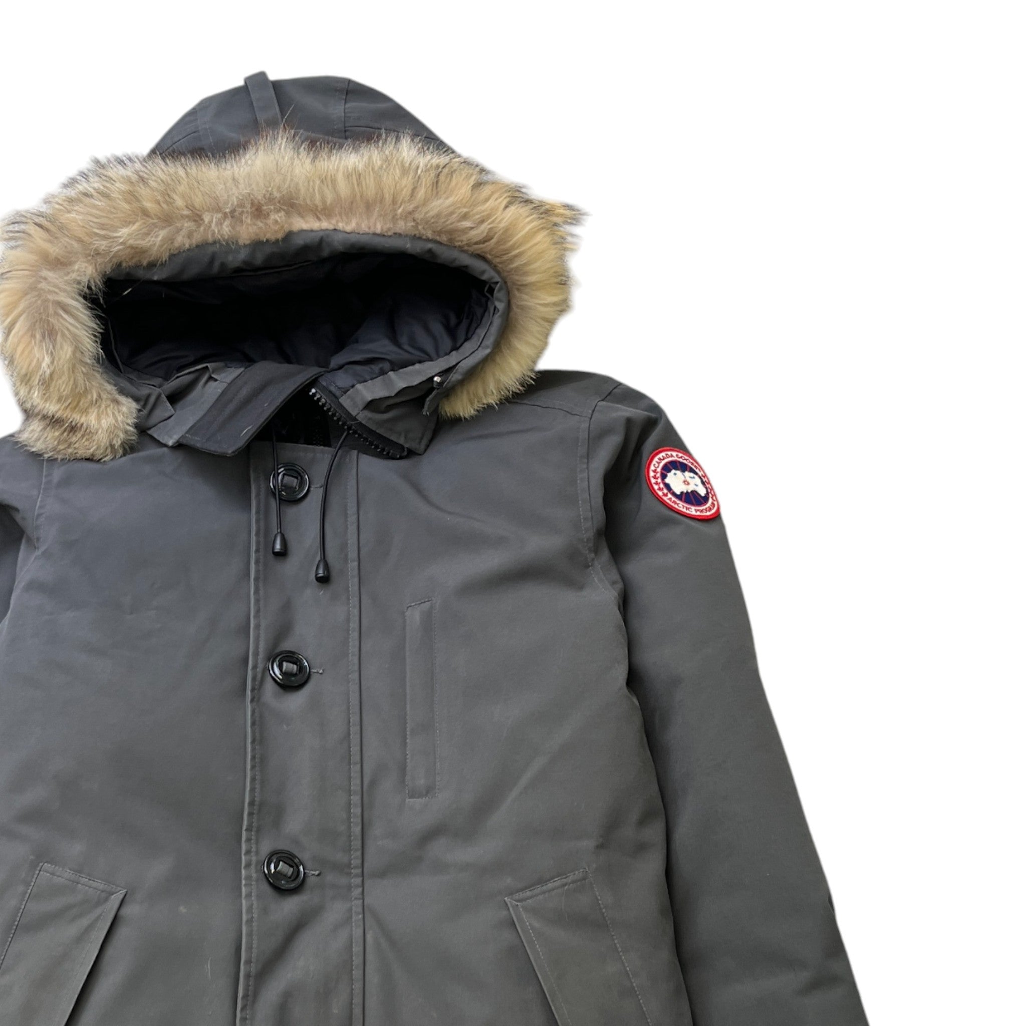 Men's Chateau Down Jacket Grey Size XS