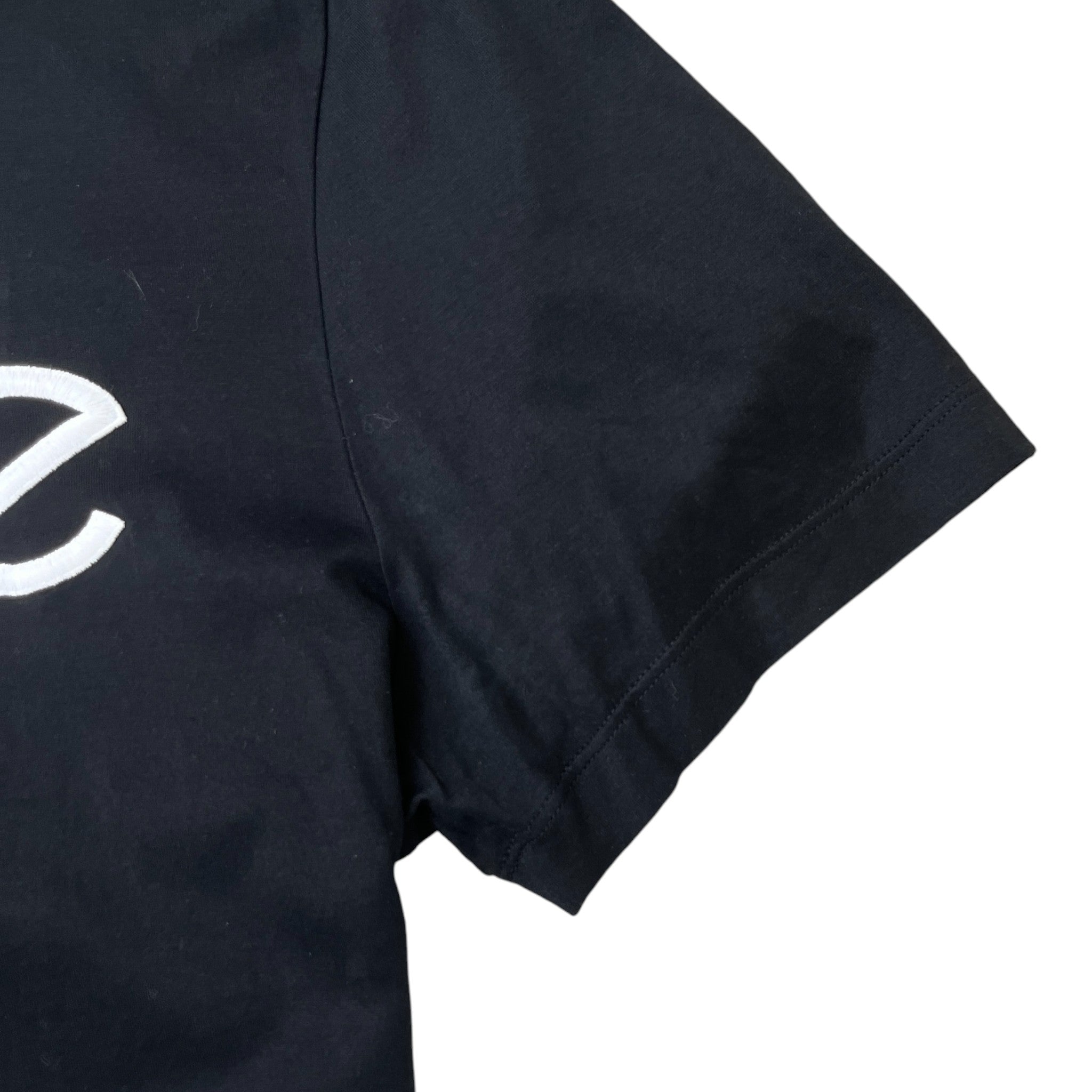 Men's Logo Print T-Shirt Black Size M