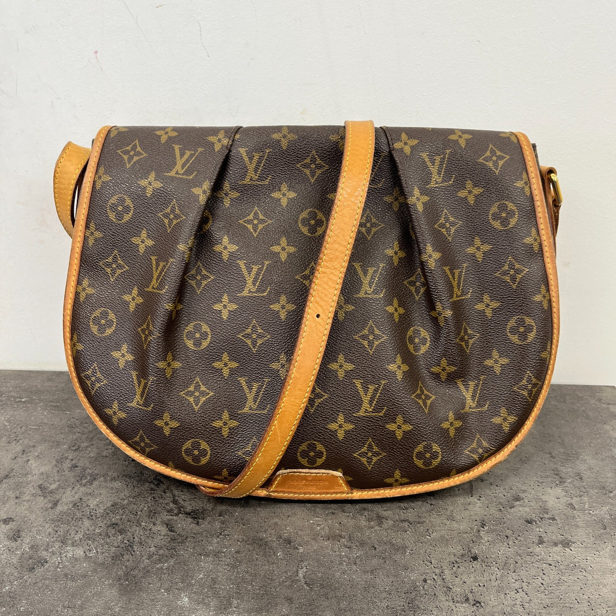 Women's Monogram Menilmontant Mm Messenger Bag Brown