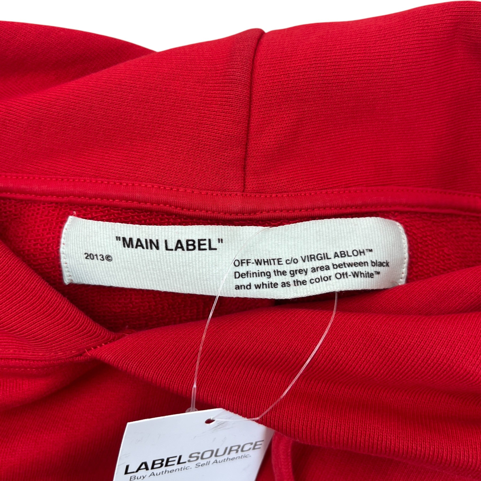 Men's Mona Lisa Temperature Hoodie Red Size L