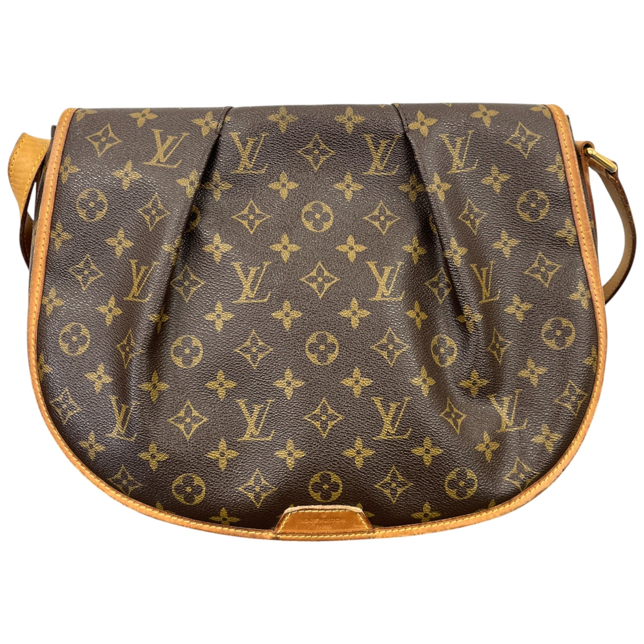 Women's Monogram Menilmontant Mm Messenger Bag Brown