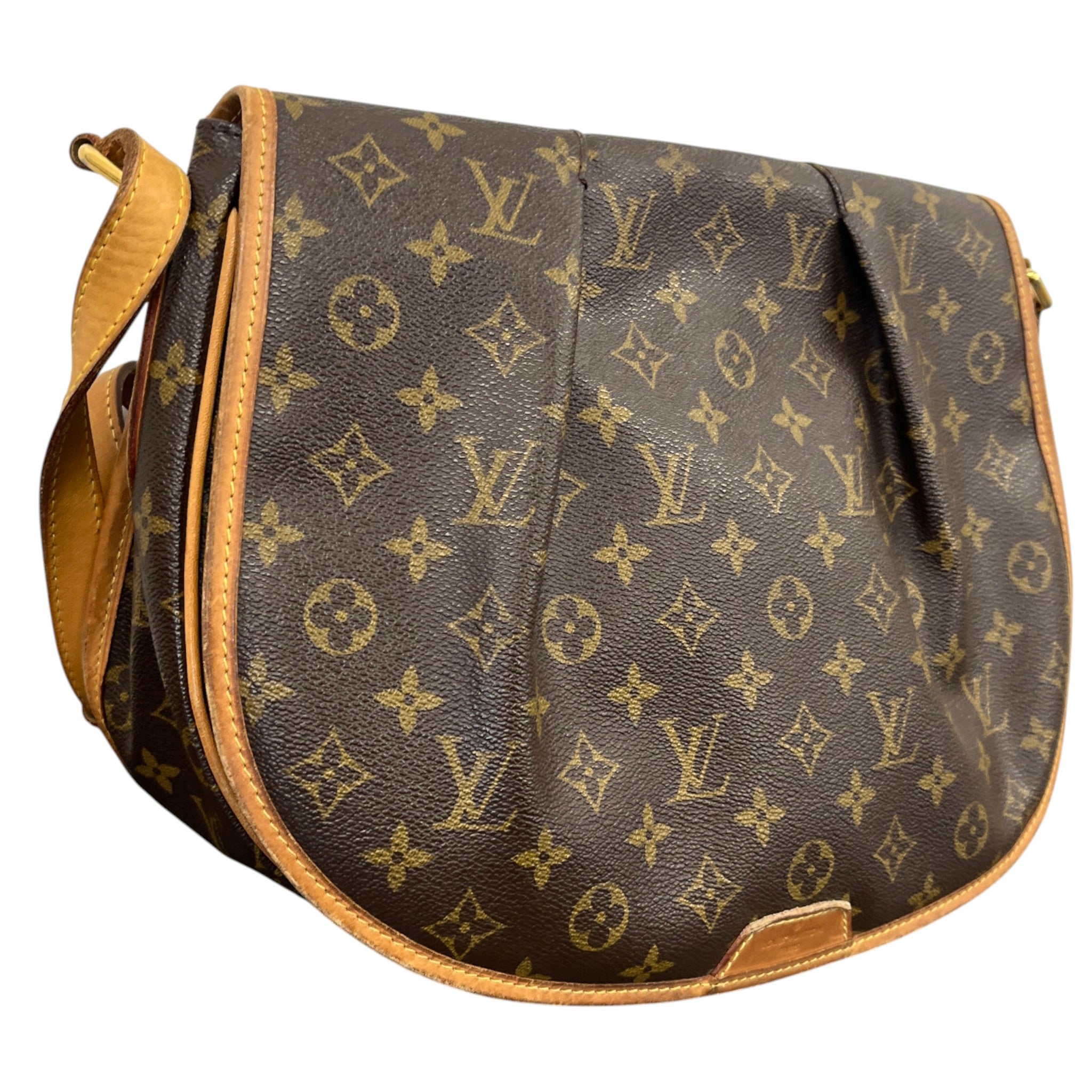 Women's Monogram Menilmontant Mm Messenger Bag Brown
