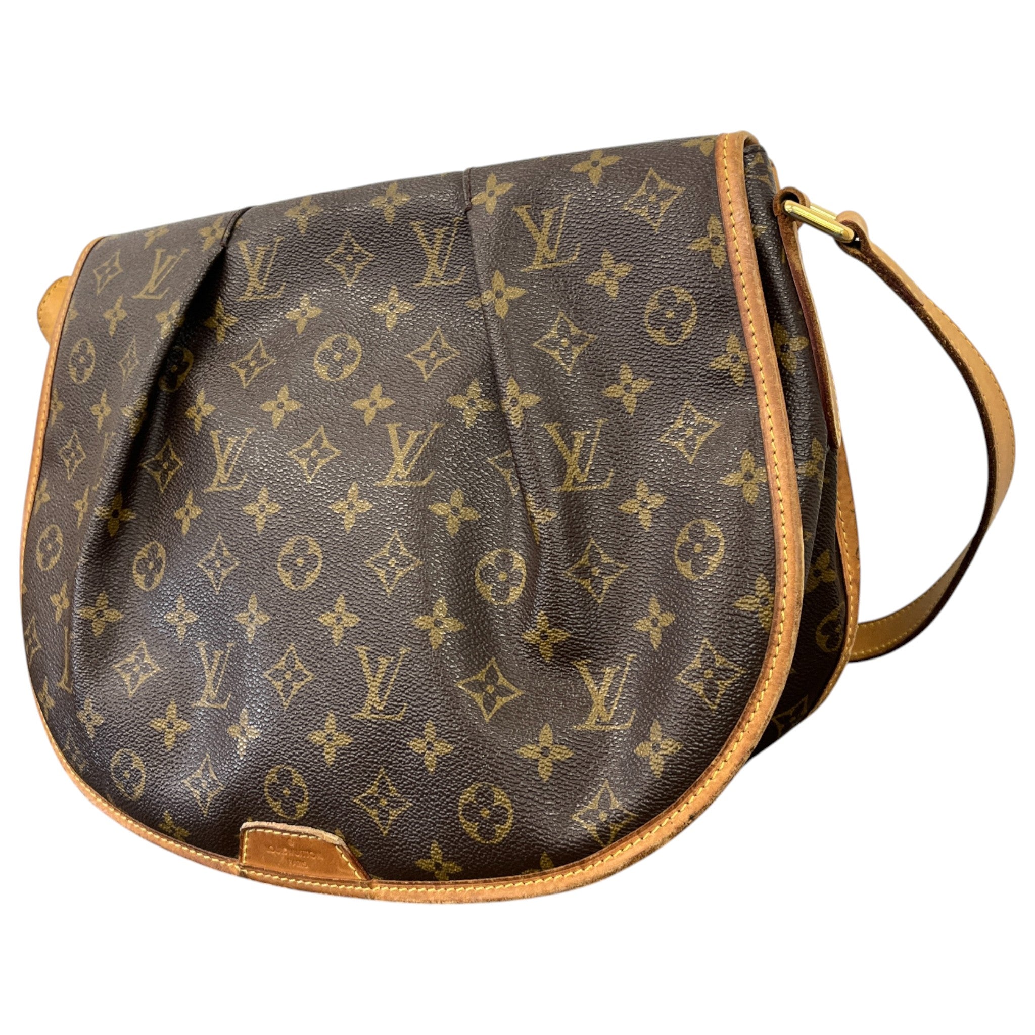 Women's Monogram Menilmontant Mm Messenger Bag Brown