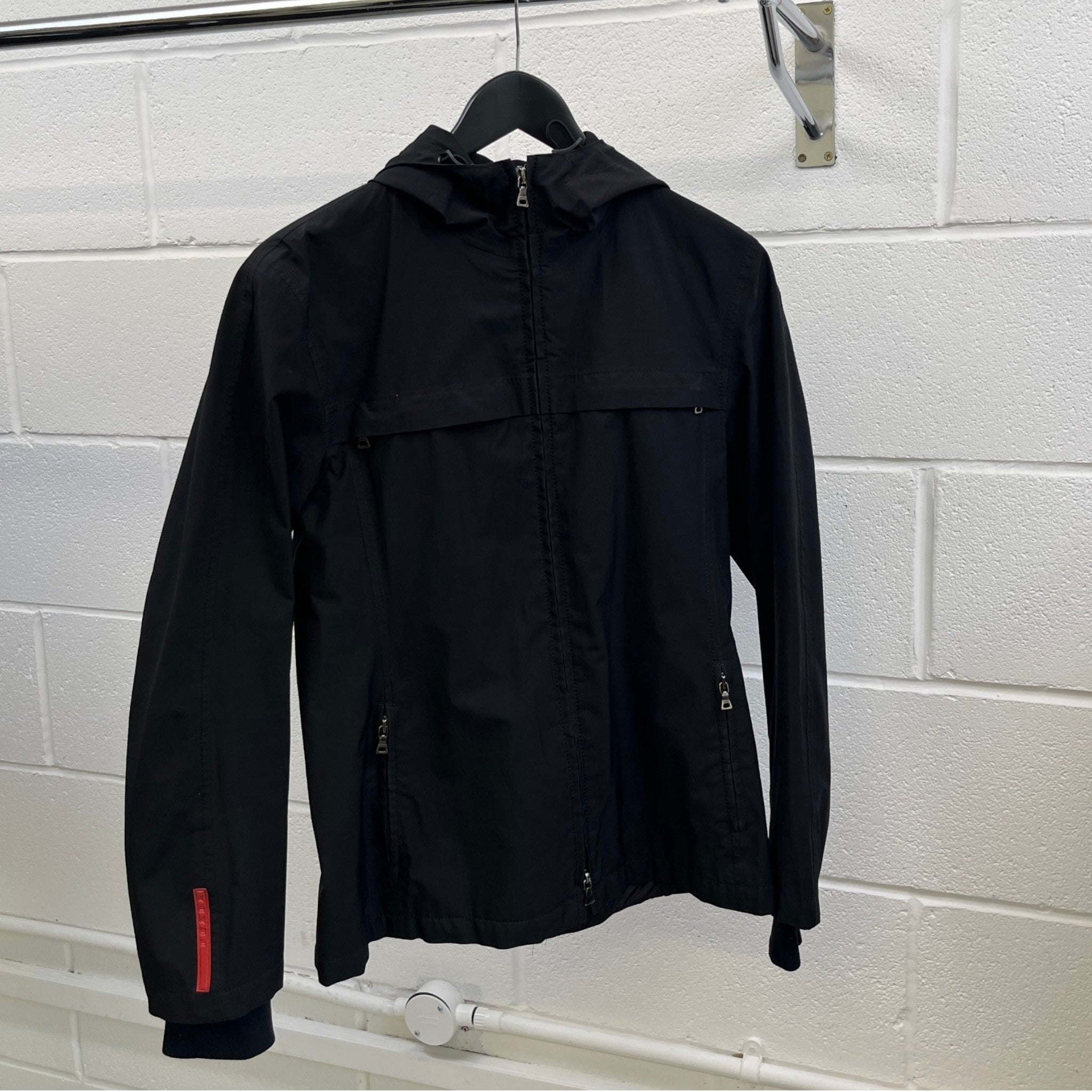 Women's Sport Gore-Tex Zip Up Jacket Black Size IT 42 / UK 10