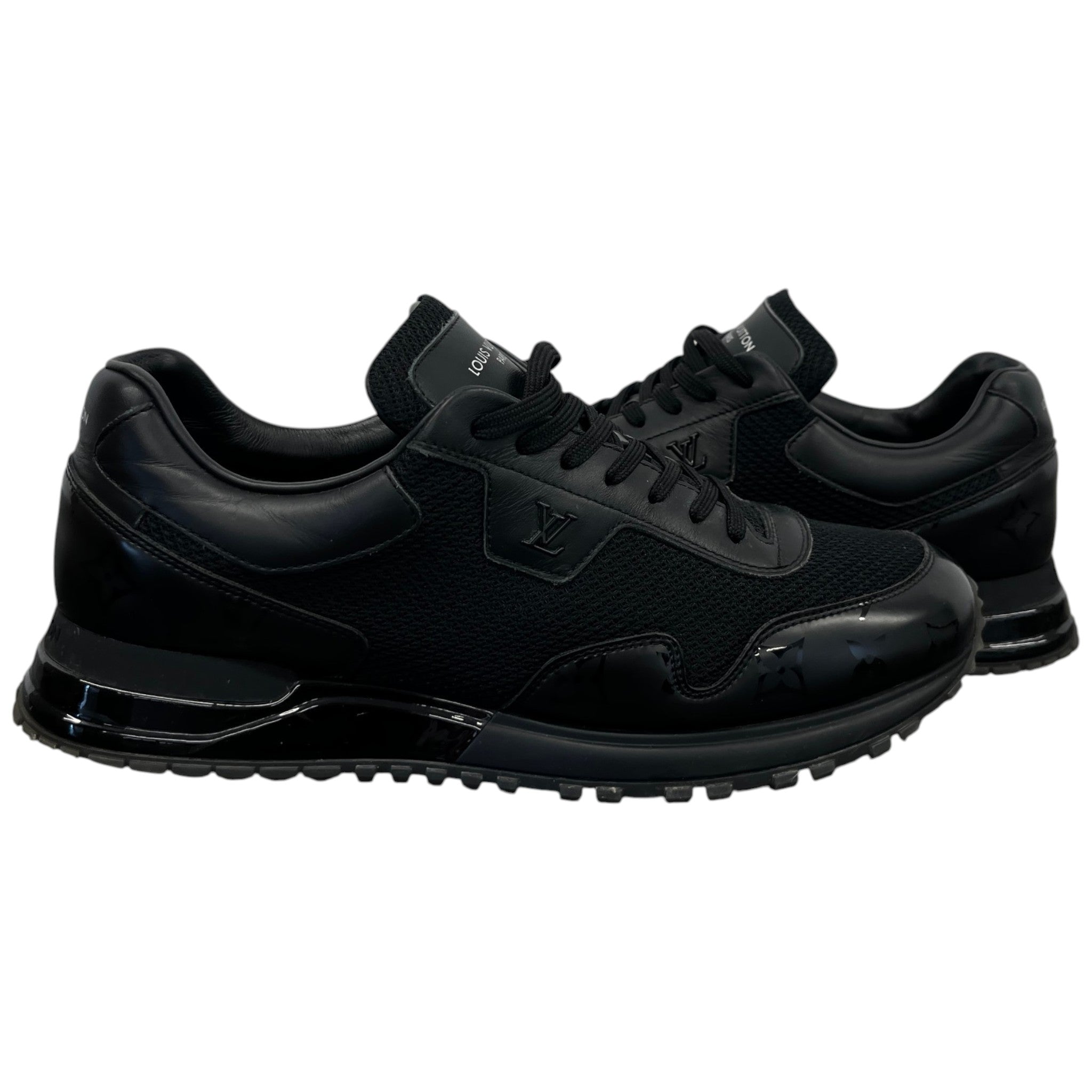 Men's Run Away Low Trainers Black Size EU 42 / UK 8
