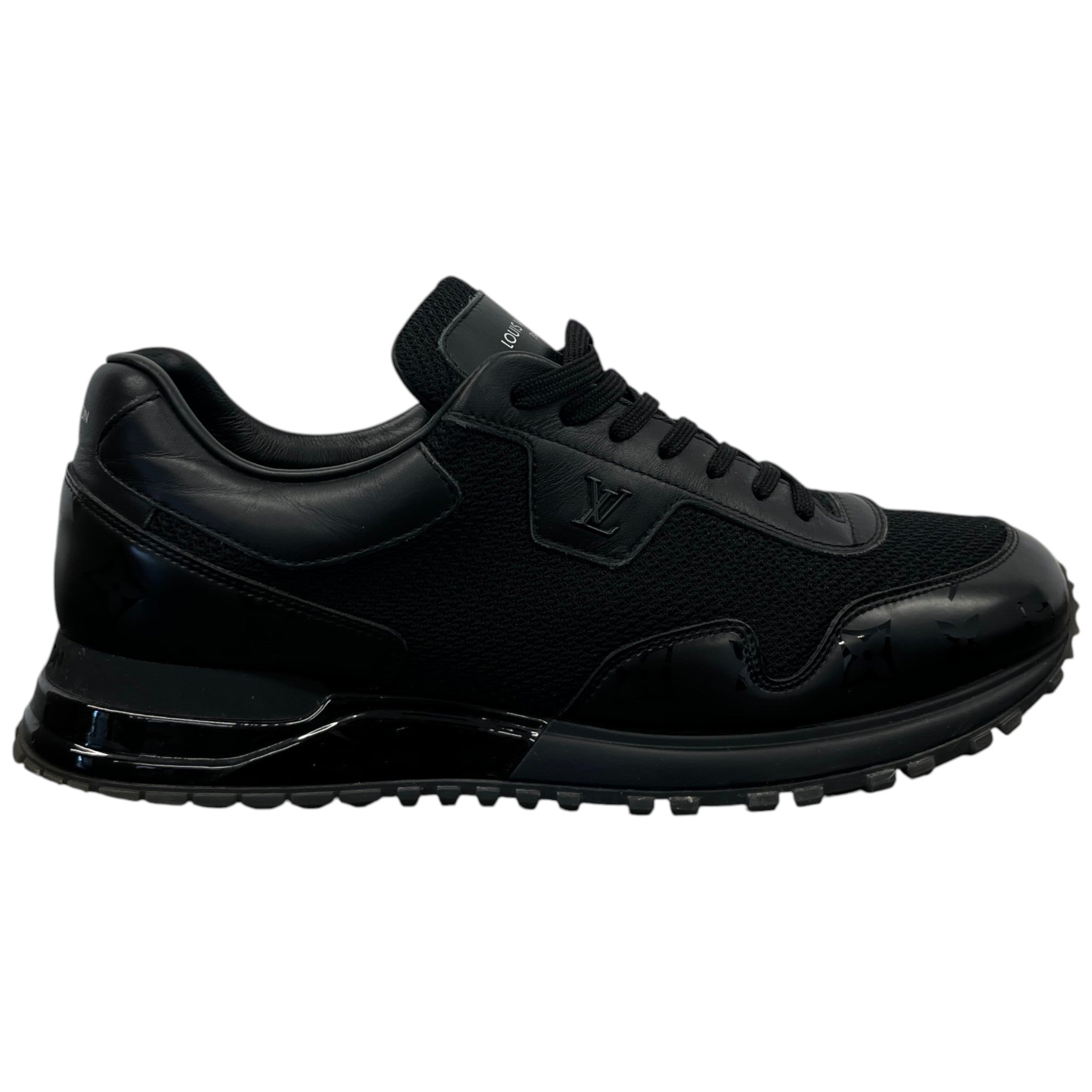 Men's Run Away Low Trainers Black Size EU 42 / UK 8