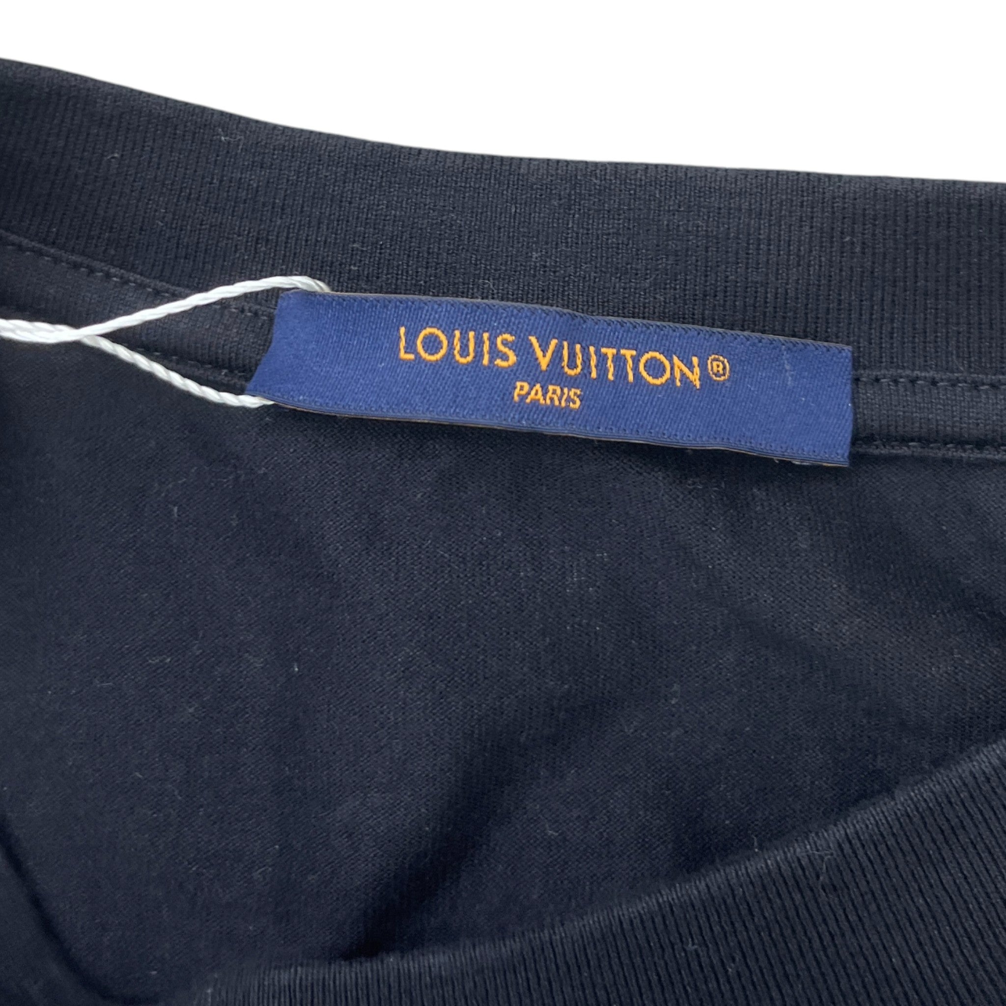 Men's Monogram Gradient T-Shirt Black Size M