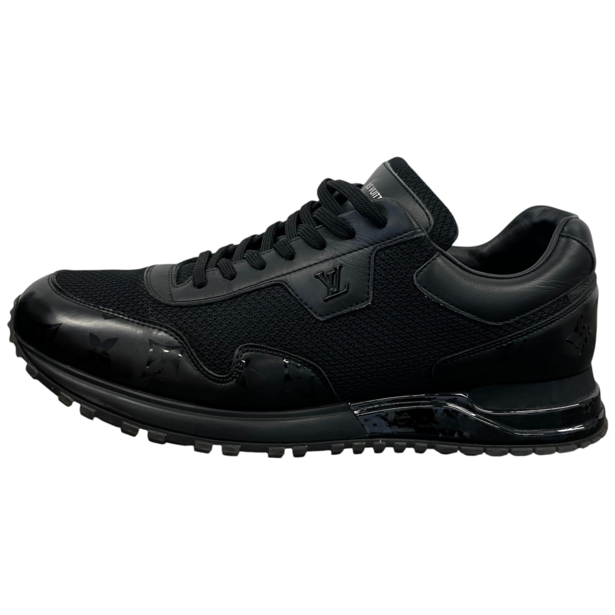 Men's Run Away Low Trainers Black Size EU 42 / UK 8