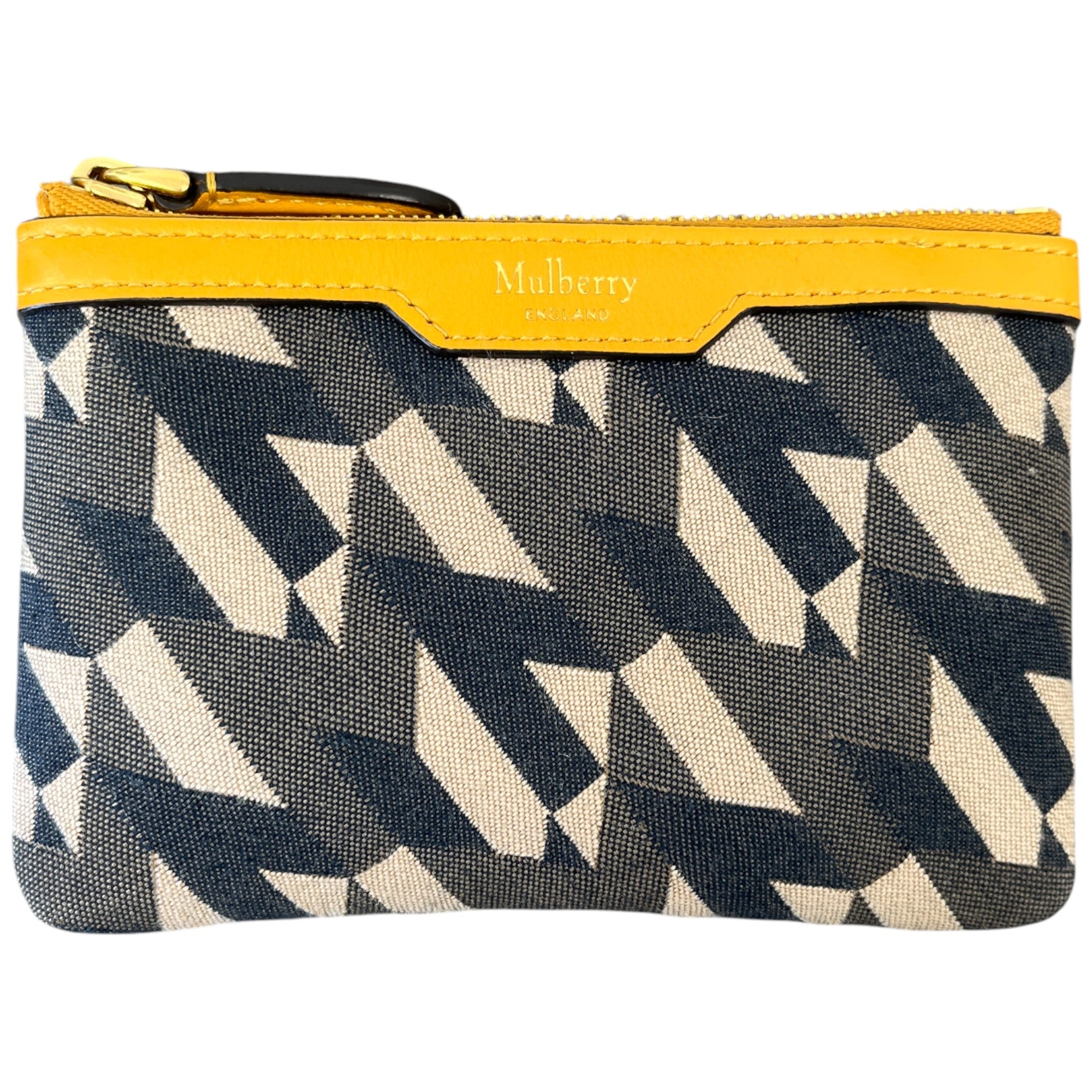 Women's Jacquard M Coin Purse Yellow – Label Source