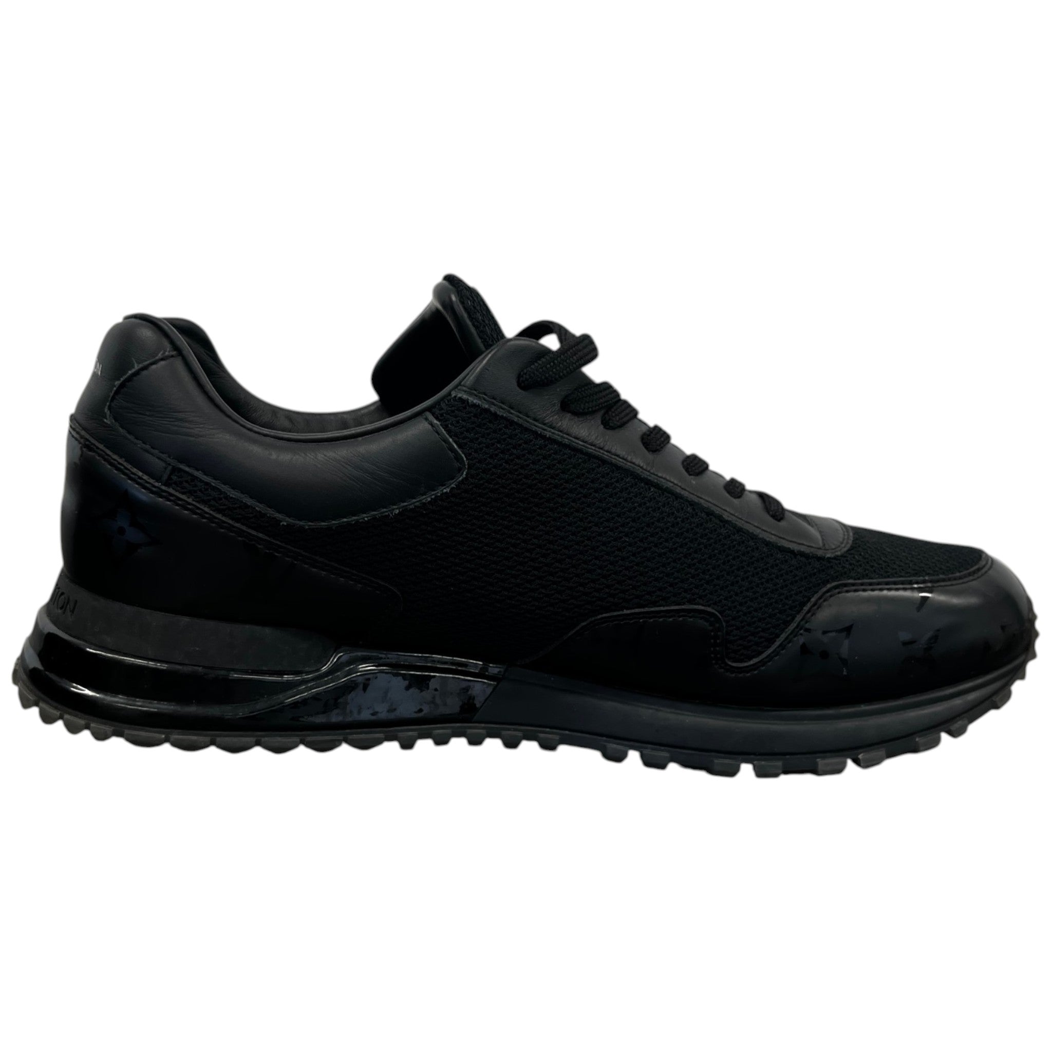 Men's Run Away Low Trainers Black Size EU 42 / UK 8