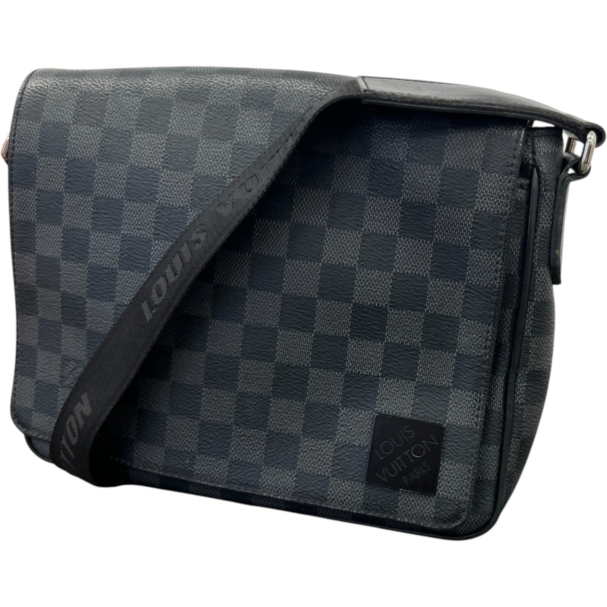 Men's District Pm Messenger Bag Black