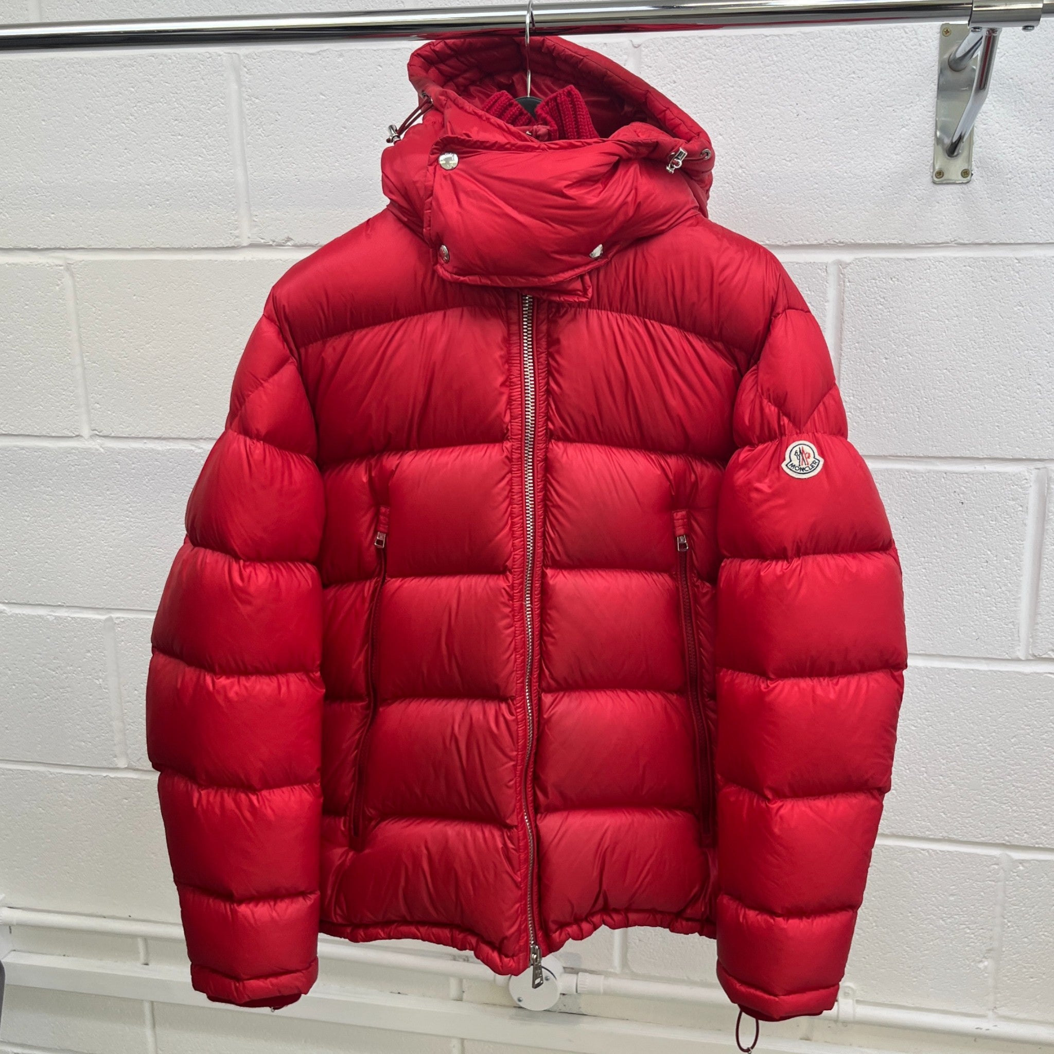 Men's Pascal Down Jacket Red Size 5 / XXL