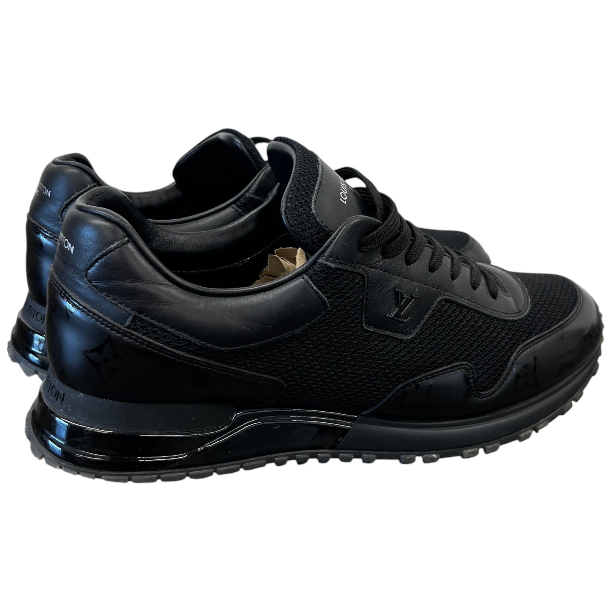 Men's Run Away Low Trainers Black Size EU 42 / UK 8