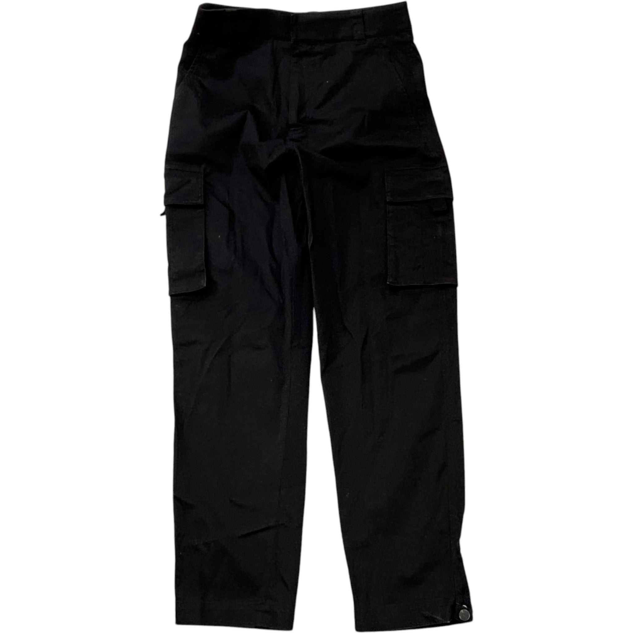 Men's Multiple Utility Pocket Cargos Black Size IT 46 / UK 30
