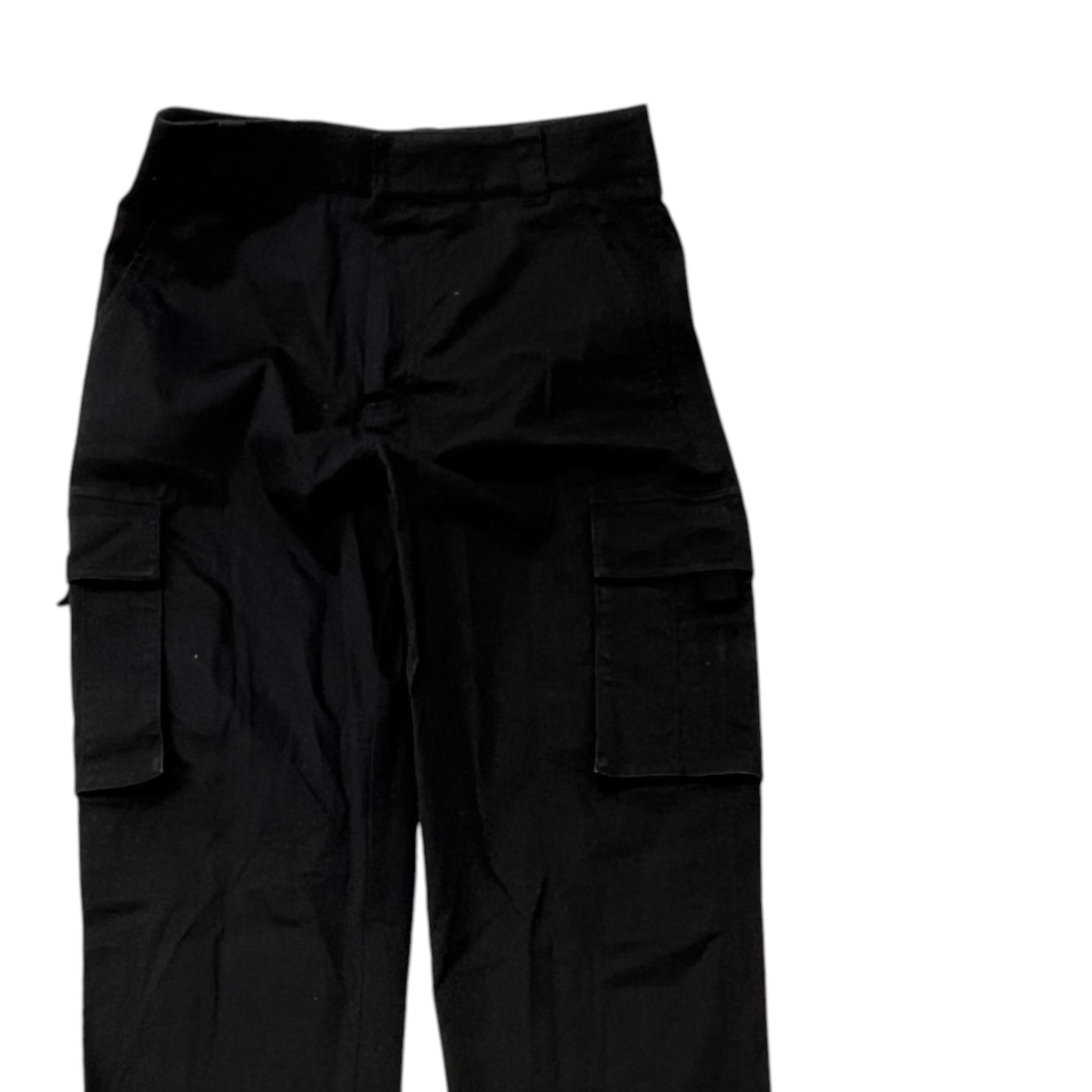 Men's Multiple Utility Pocket Cargos Black Size IT 46 / UK 30