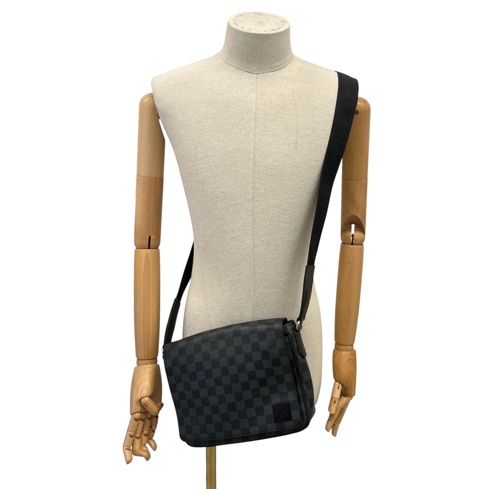 Men's District Pm Messenger Bag Black