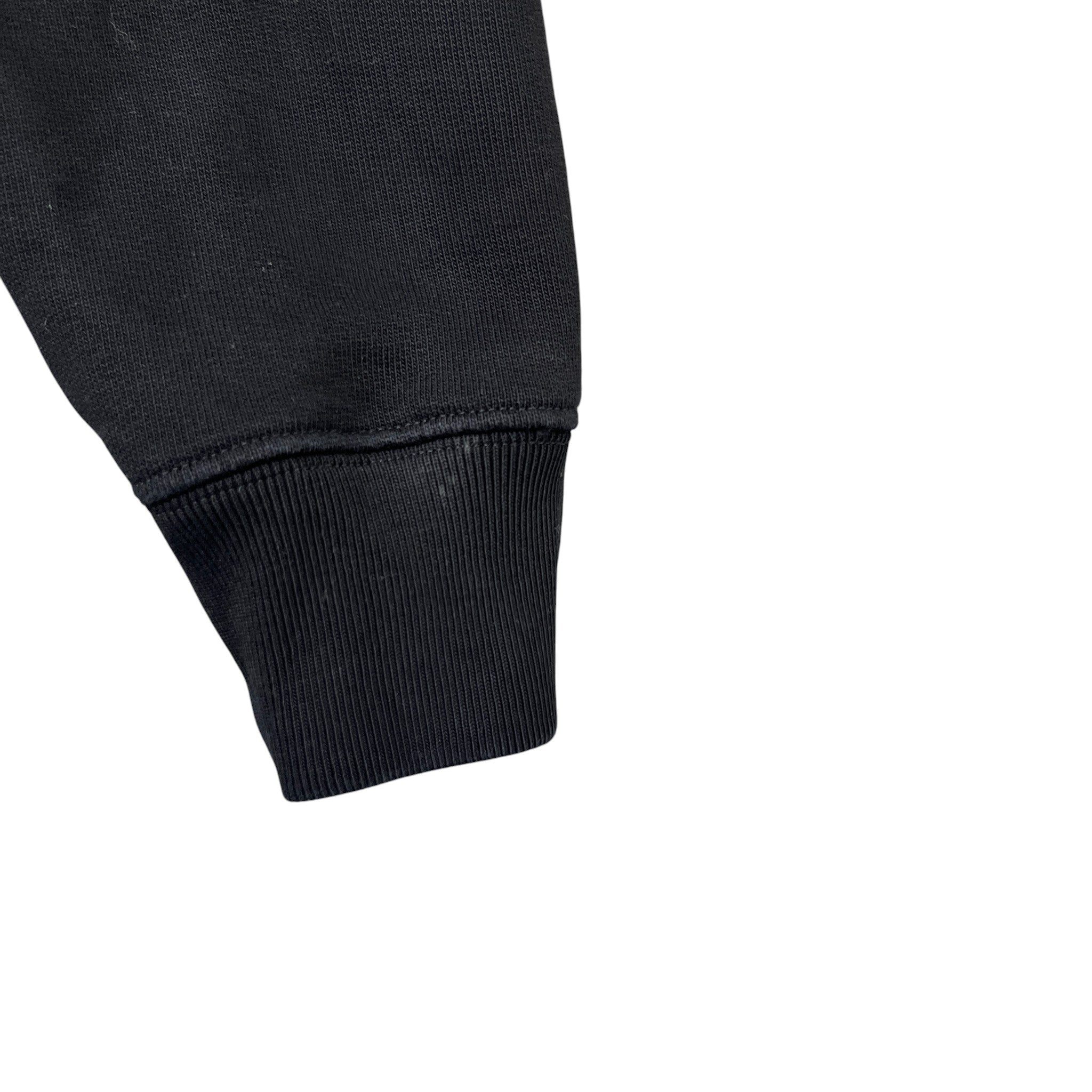 Men's Embroidered Logo Sweatshirt Black Size M