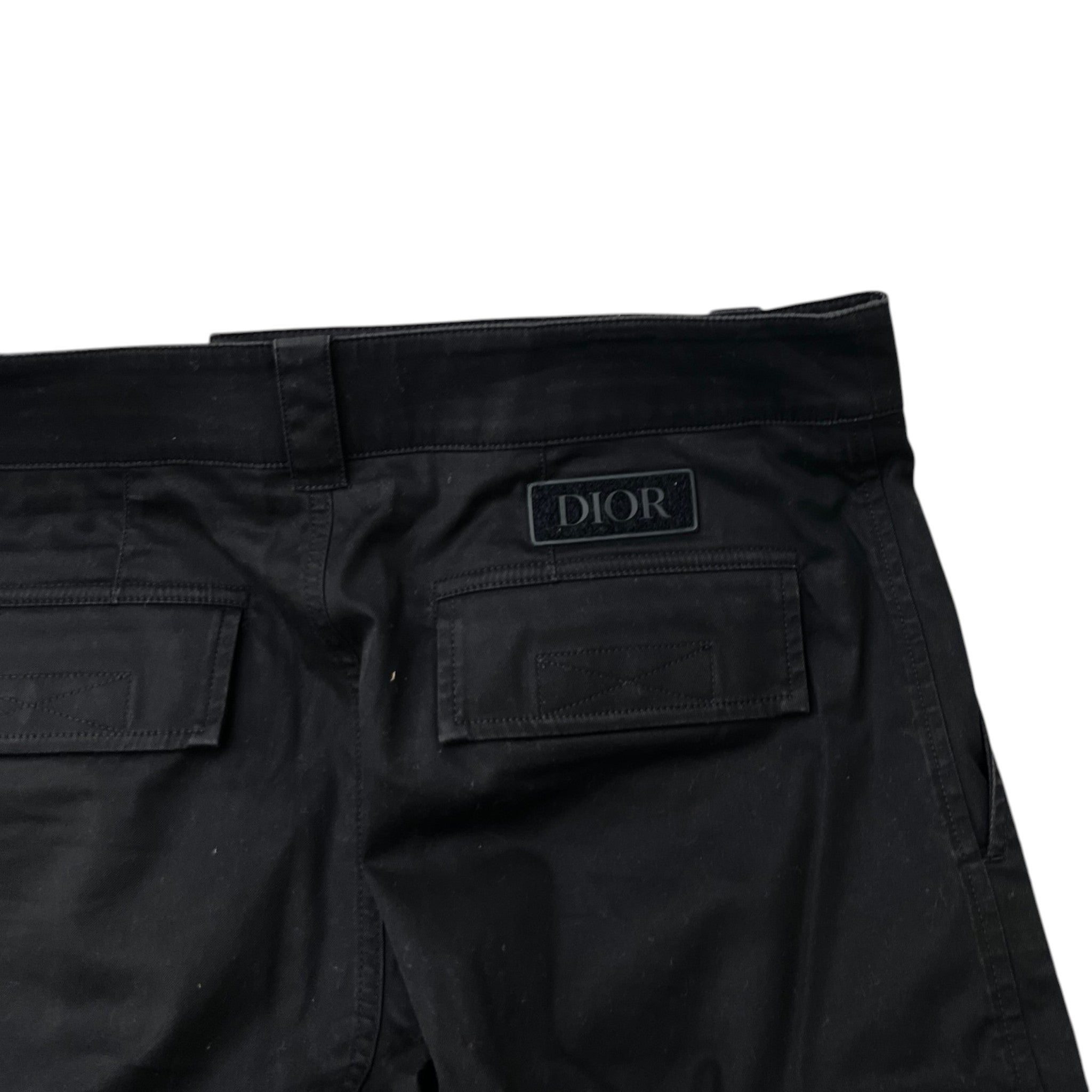 Men's Multiple Utility Pocket Cargos Black Size IT 46 / UK 30