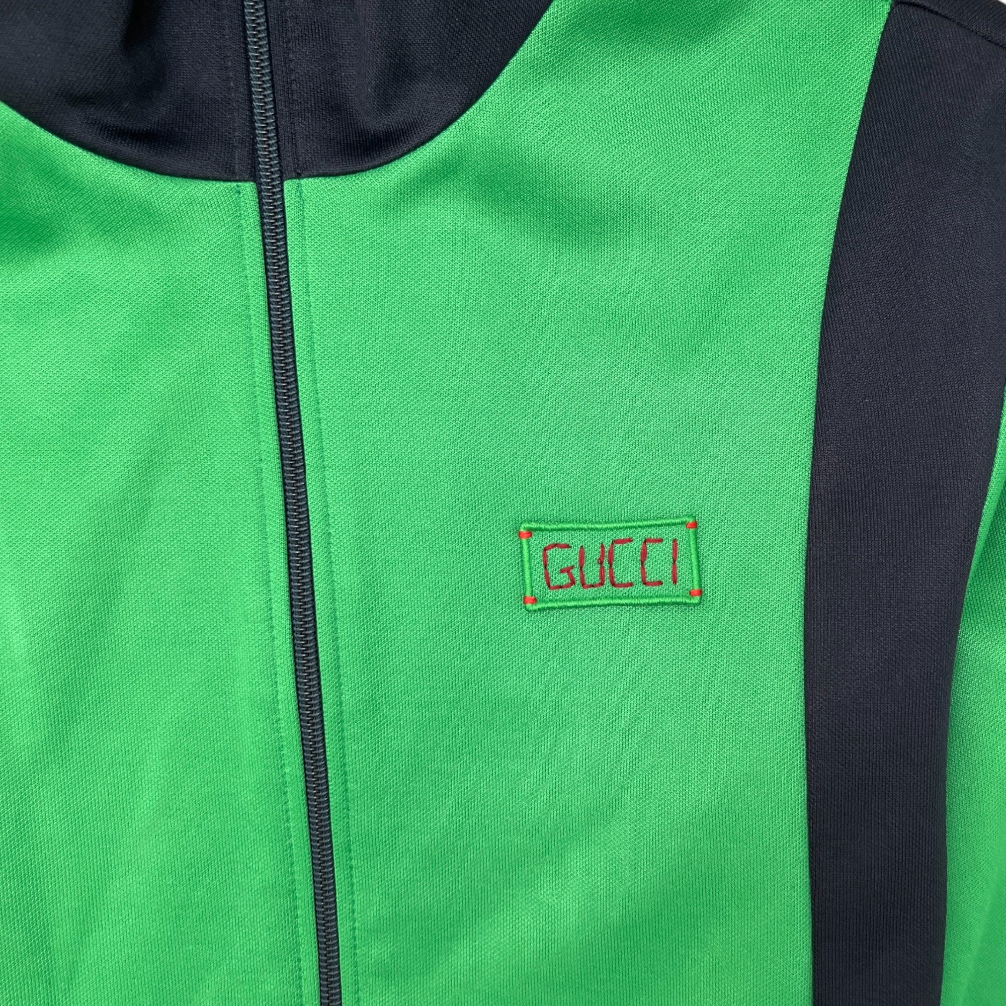Men's Tiger Logo Jacket Green Size XS