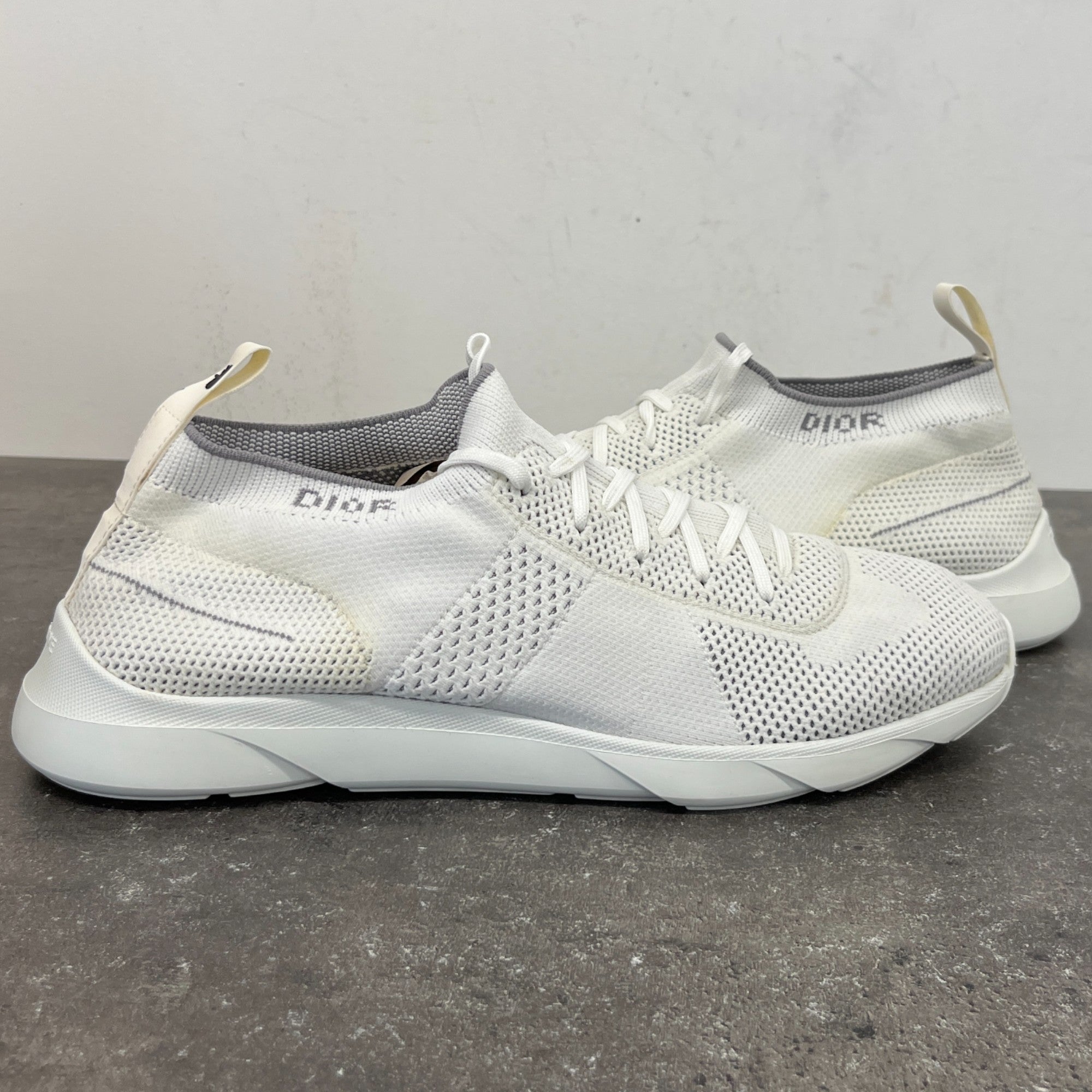 Men's Homme Low Trainers White Size EU 43 / UK 9
